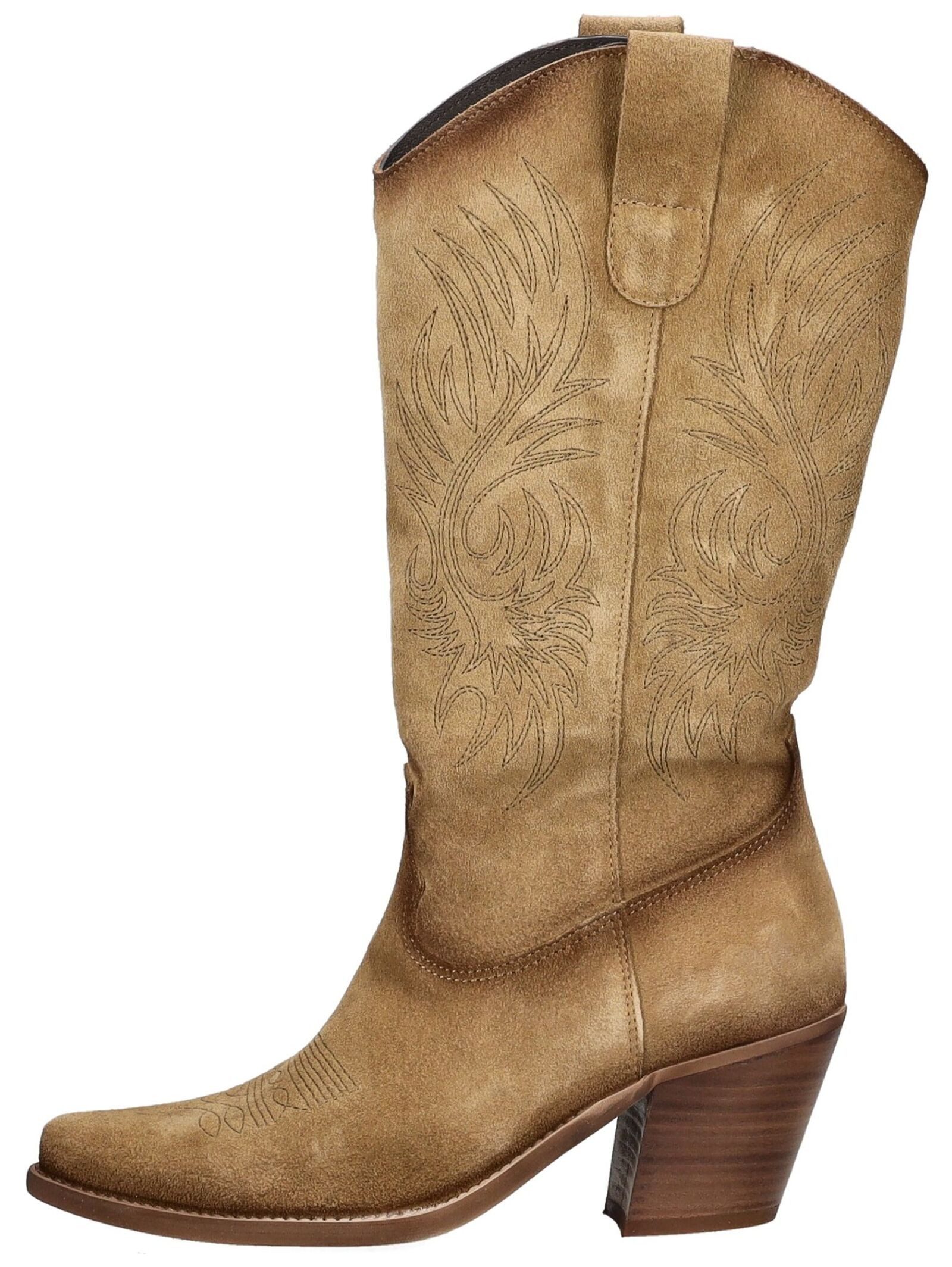 Felmini Stiefel Veloursleder . Bikerboots günstig online kaufen