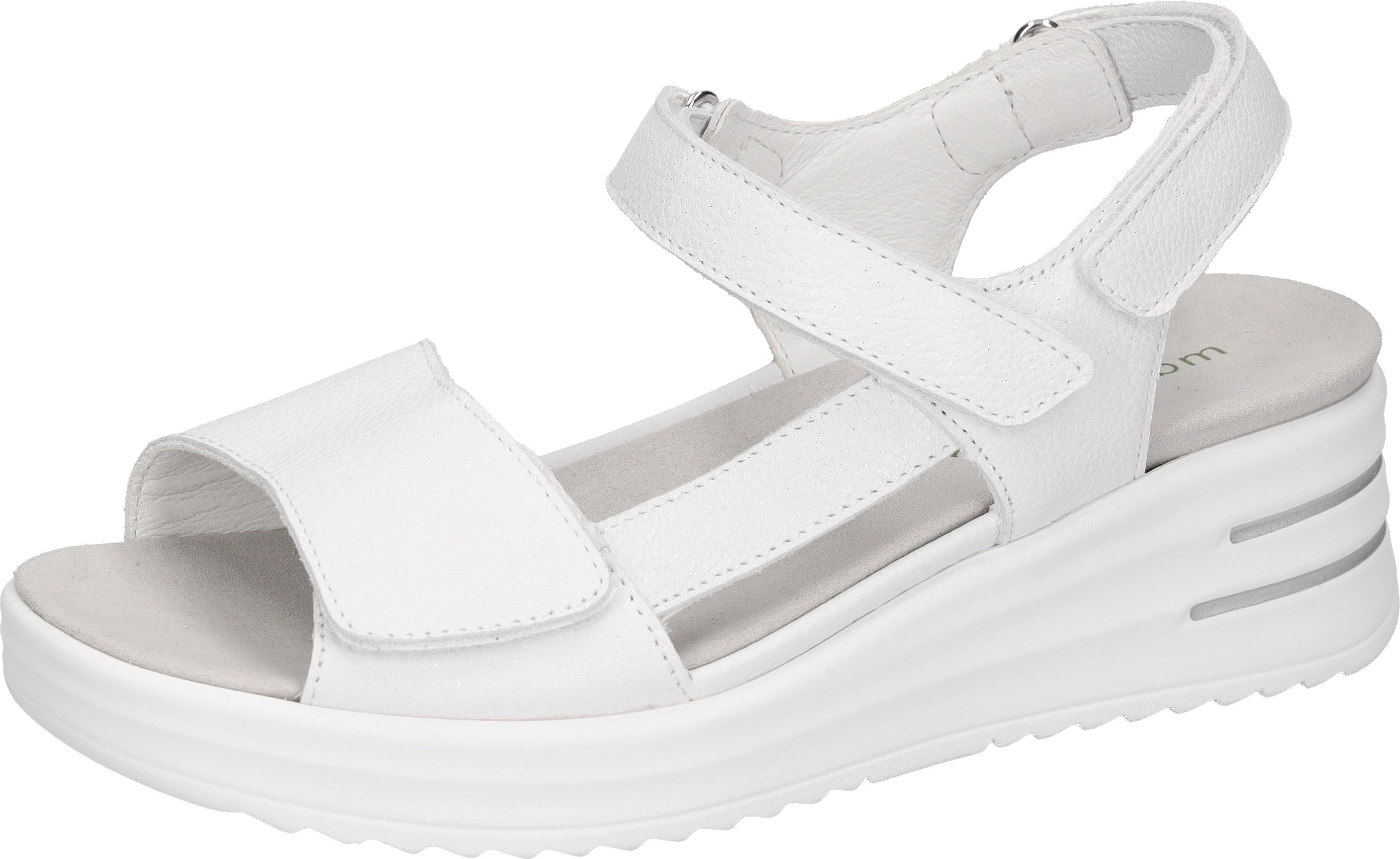 Waldläufer H-DINA Keilsandalette Sandale, Klettschuh, Sommerschuh in Komfortweite H (sehr weit)