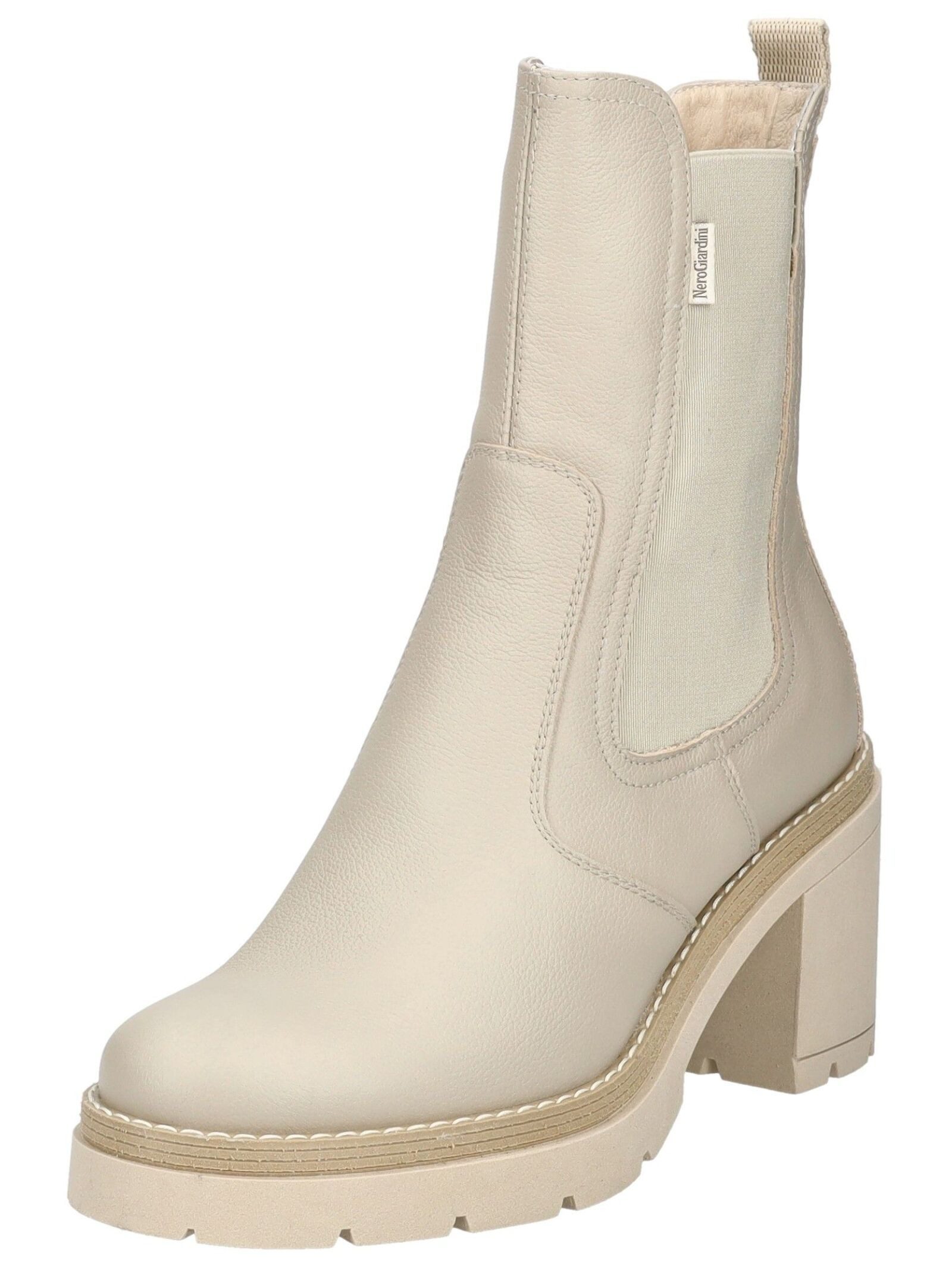 Nero Giardini Nero Giardini Stiefelette Leder/Textil High-Heel-Stiefelette