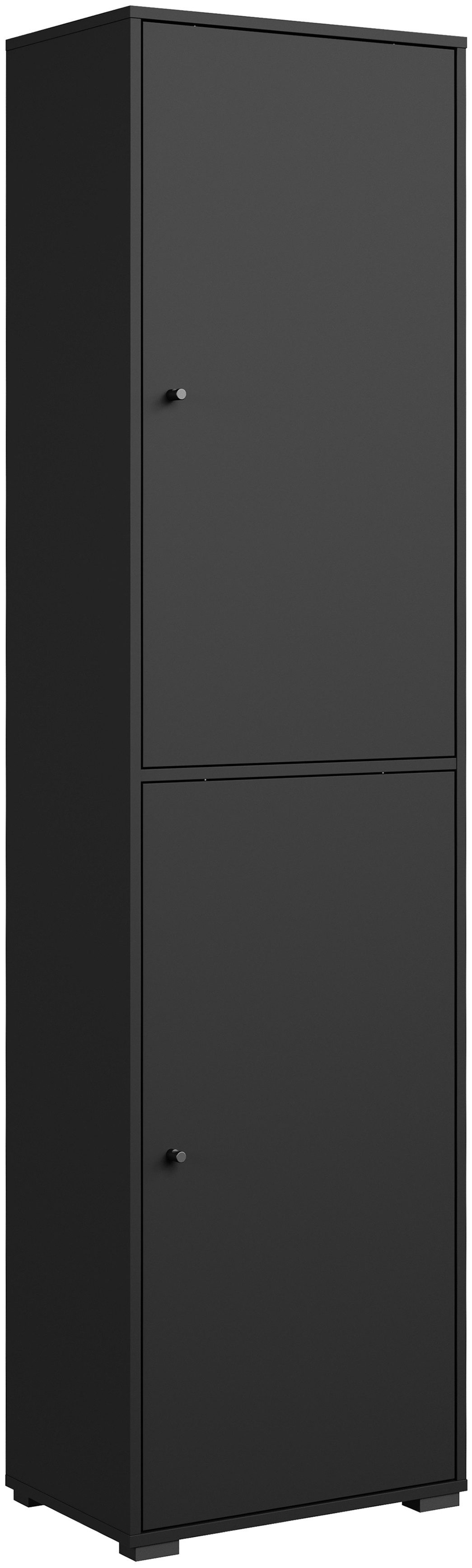 Home affaire Schuhschrank Schuhkommode Dino Flurschrank mit verstellbaren Einlegeböden, BxHxT: 50 × 190 × 33 cm