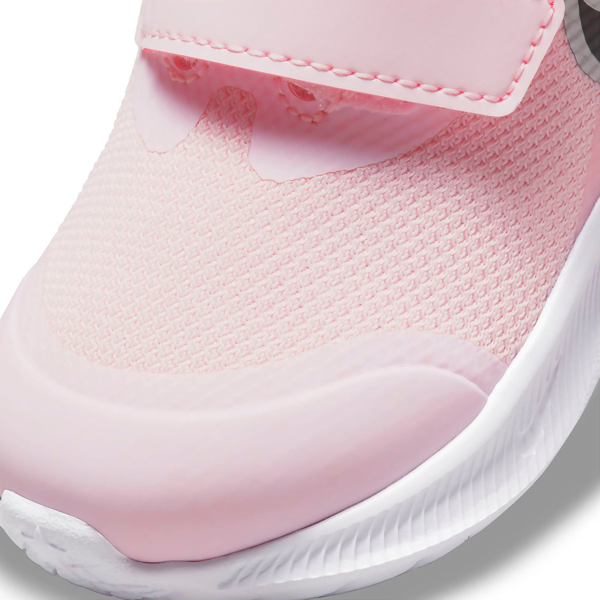 Nike RUNNER Klettverschluss Laufschuh pink (TD) mit 3 STAR