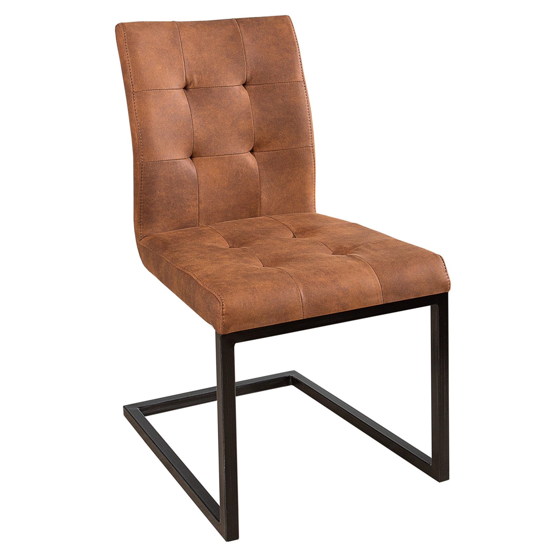 riess-ambiente Freischwinger OXFORD vintage braun / günstig online kaufen