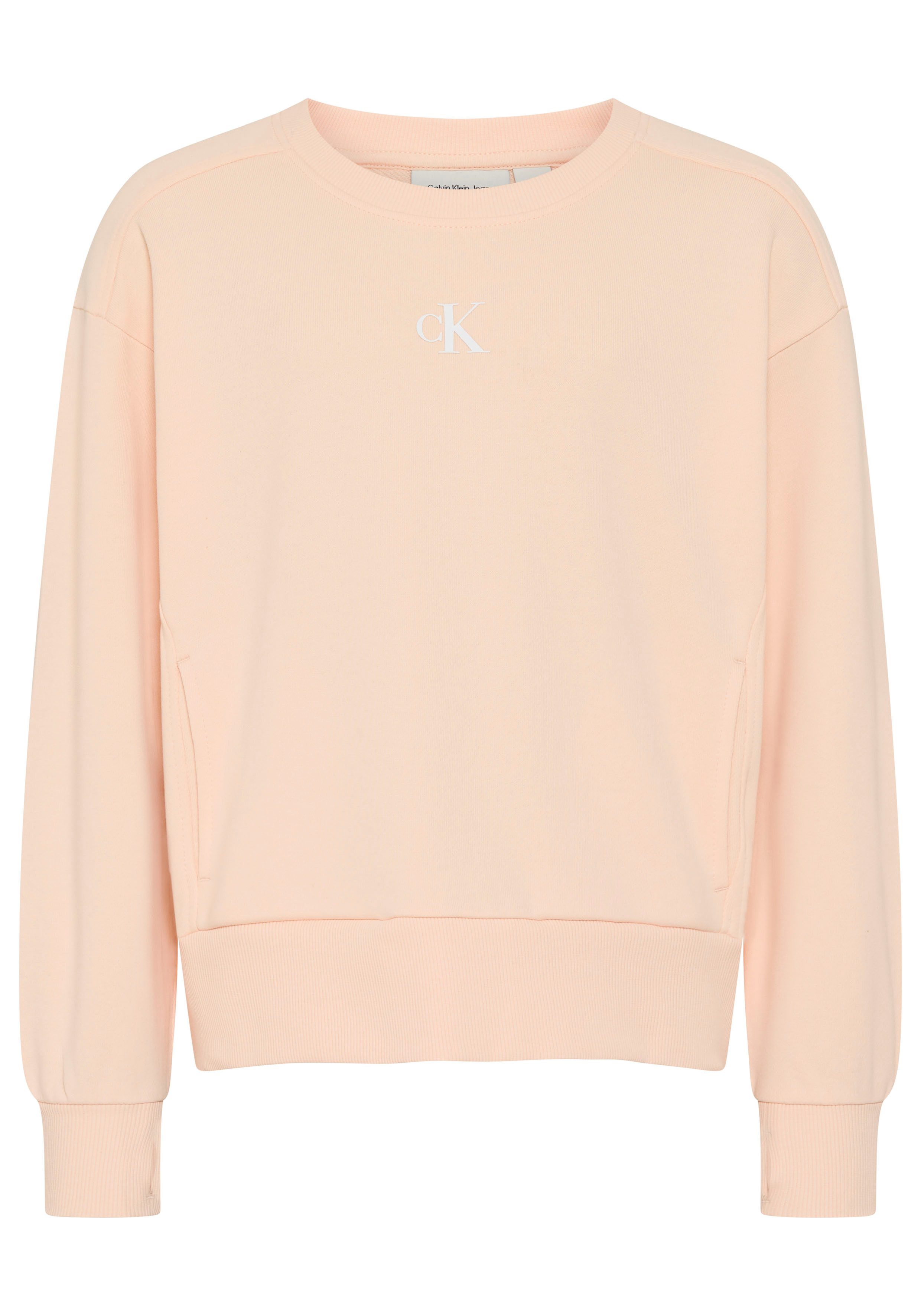 Calvin Klein Jeans Sweatshirt CK LOGO FASHION SWEATSHIRT Regular fit, Logoschriftzug