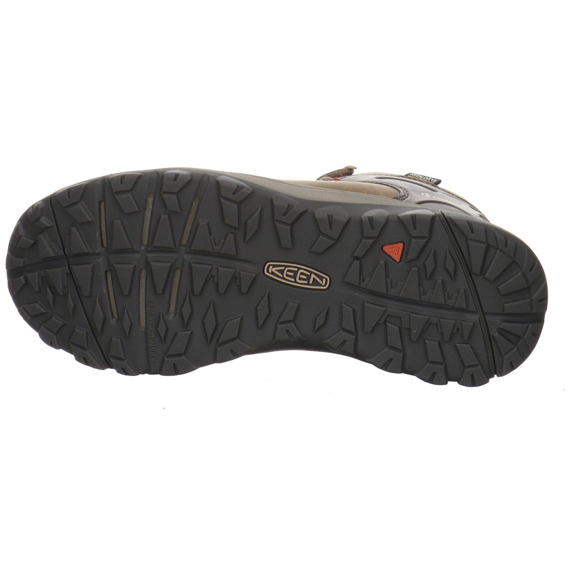 Schuhe Damen Leder-/Textilkombination Outdoor Terradora Outdoorschuh ll Brindle/Redwood Keen Outdoorschuh