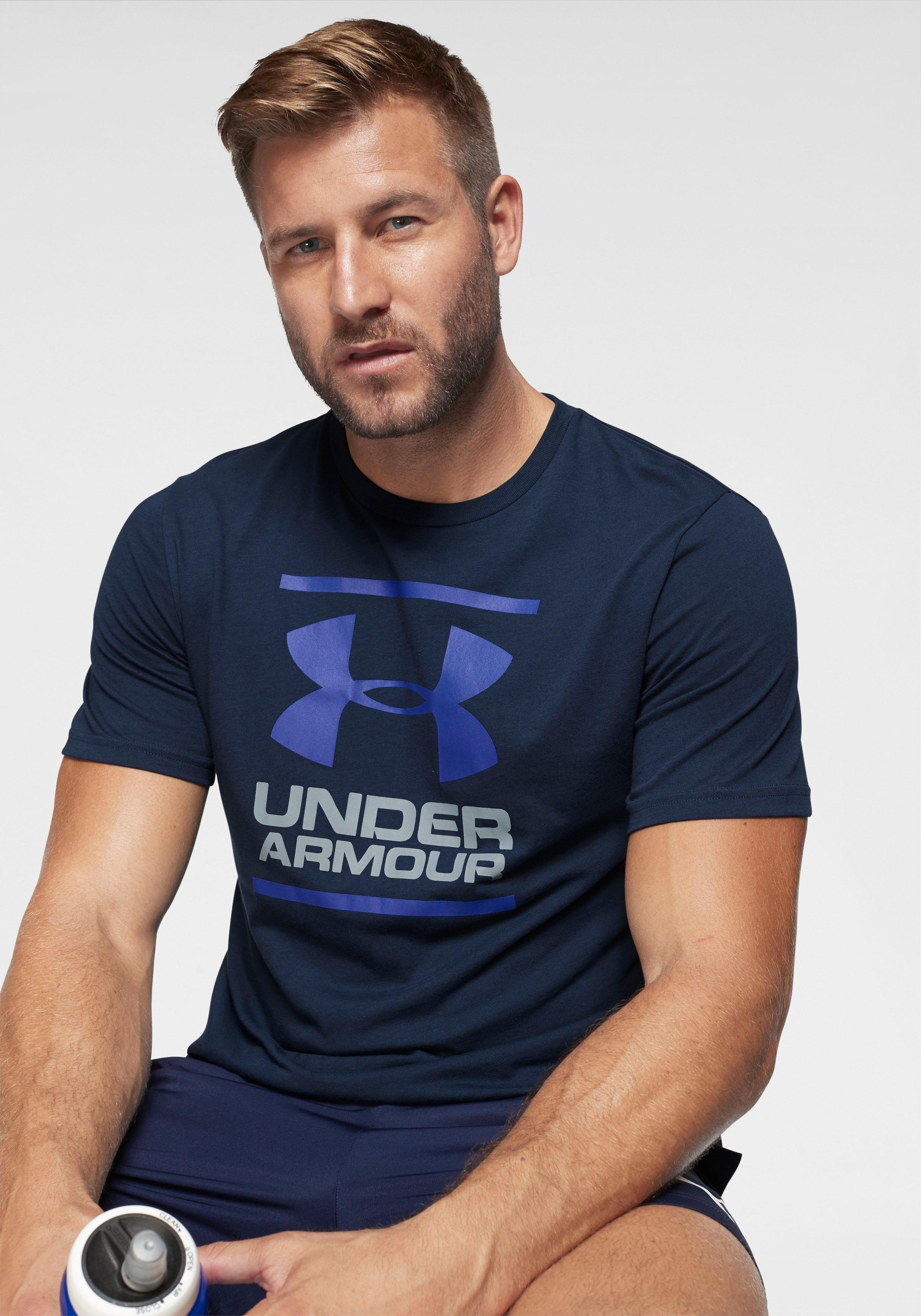 Under Armour® T-Shirt UA GL FOUNDATION SHORT SLEEVE dunkelblau | Sport-T-Shirts