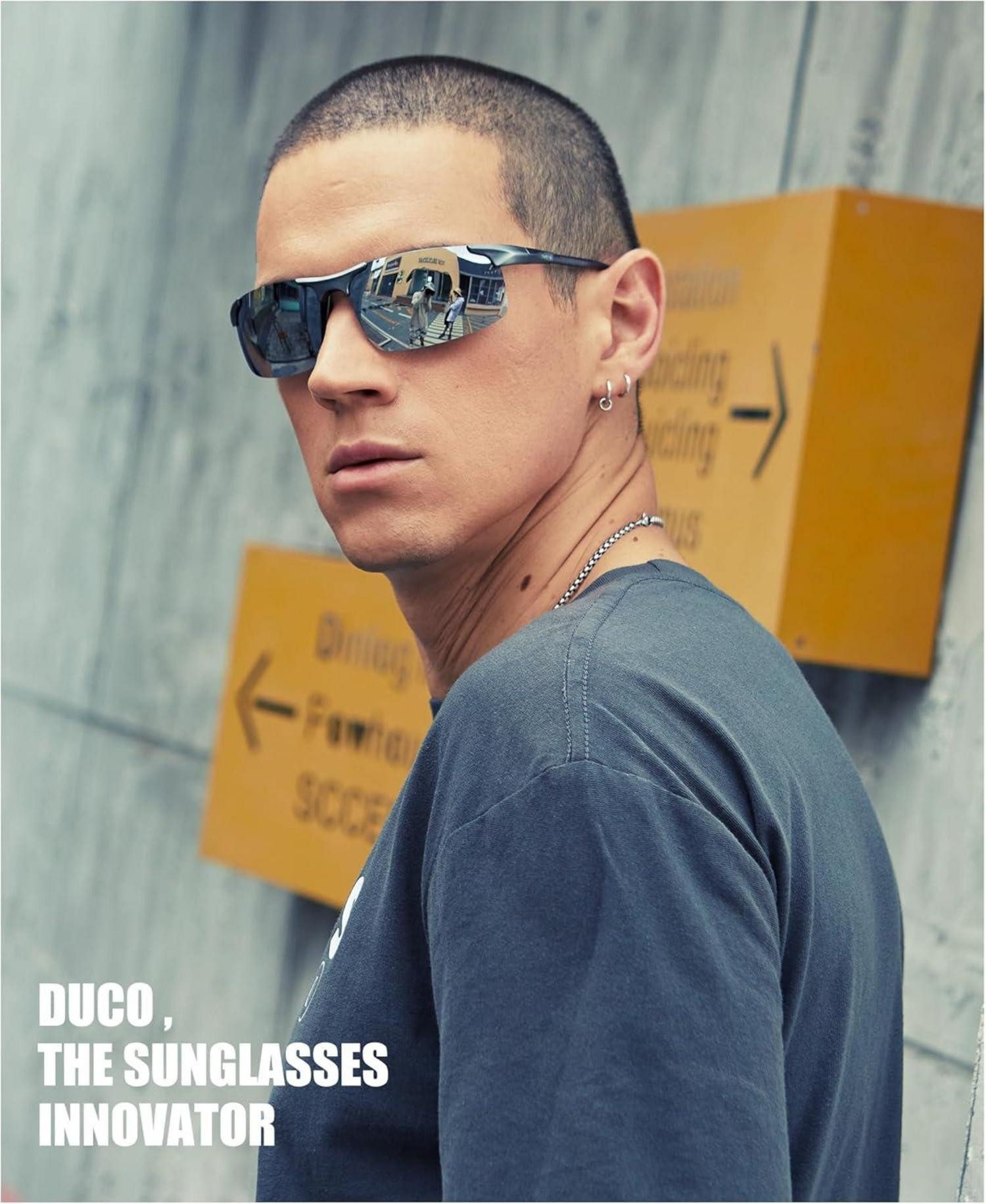 LuxusKollektion Sonnenbrille Polarisierte Sonnenbrille Metallrahmen Kohlefa günstig online kaufen