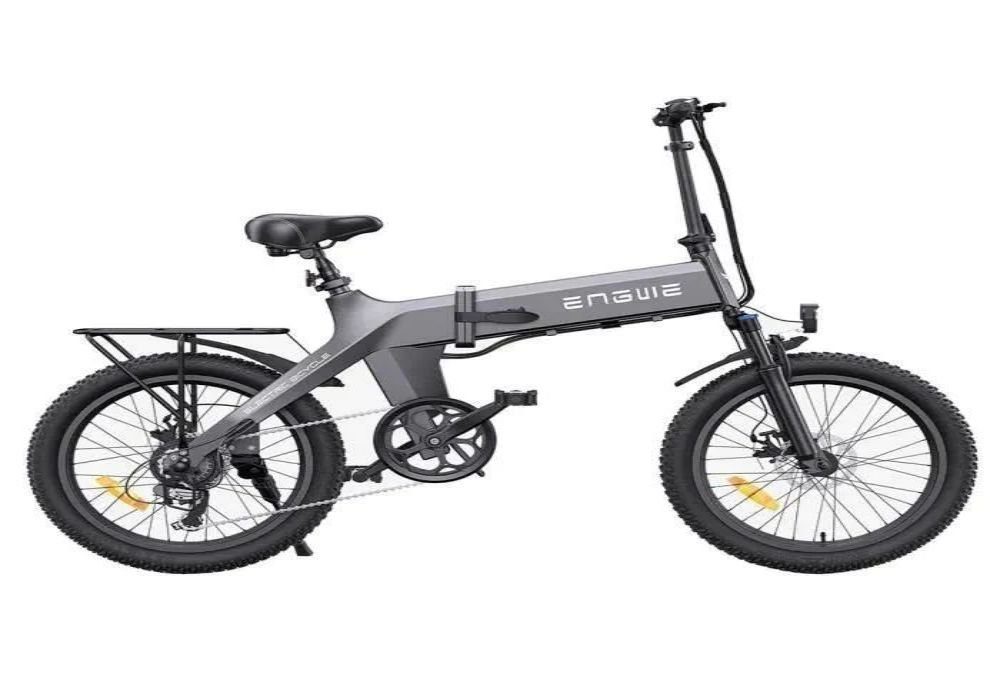ENGWE E-Bike ENGWE C20 PRO EU Elektrofahrrad, 250W Motor 561.6WH Batterie,  Grau, 46 Gang, Frontmotor, 561,60 Wh Batterien