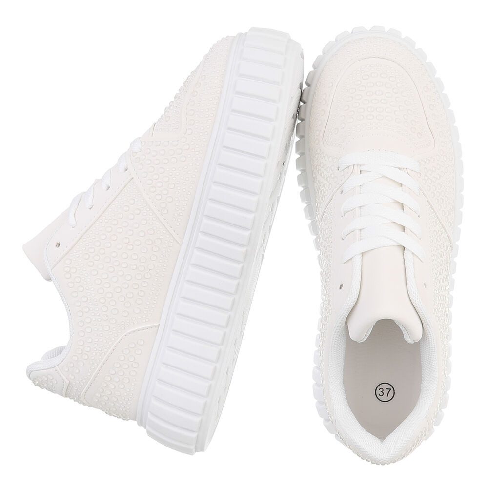 Ital-Design Modischer Sneaker mit Glitzerdetails für Damen Sneaker (9111690 günstig online kaufen