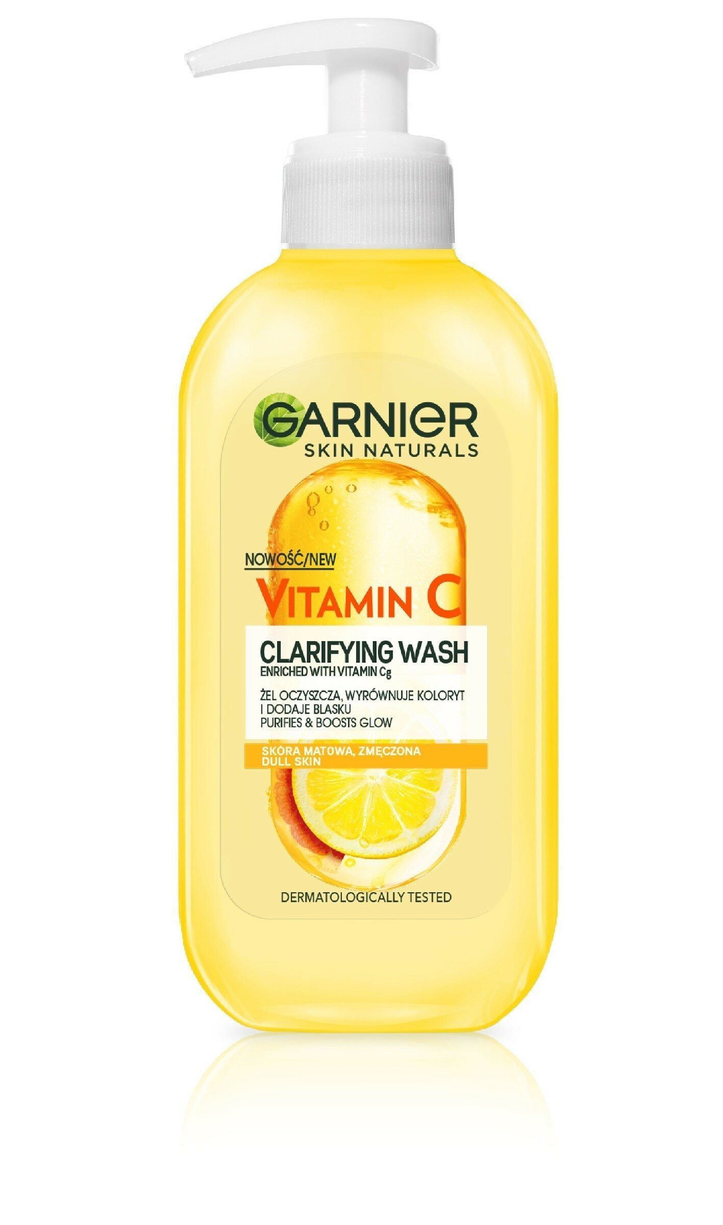 GARNIER Gesichtsreinigungsgel Garnier Haut Naturals Vitamin C Cleansing Gel