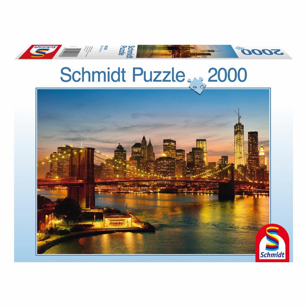 Schmidt Puzzleteile Spiele Puzzle 2000 York, New
