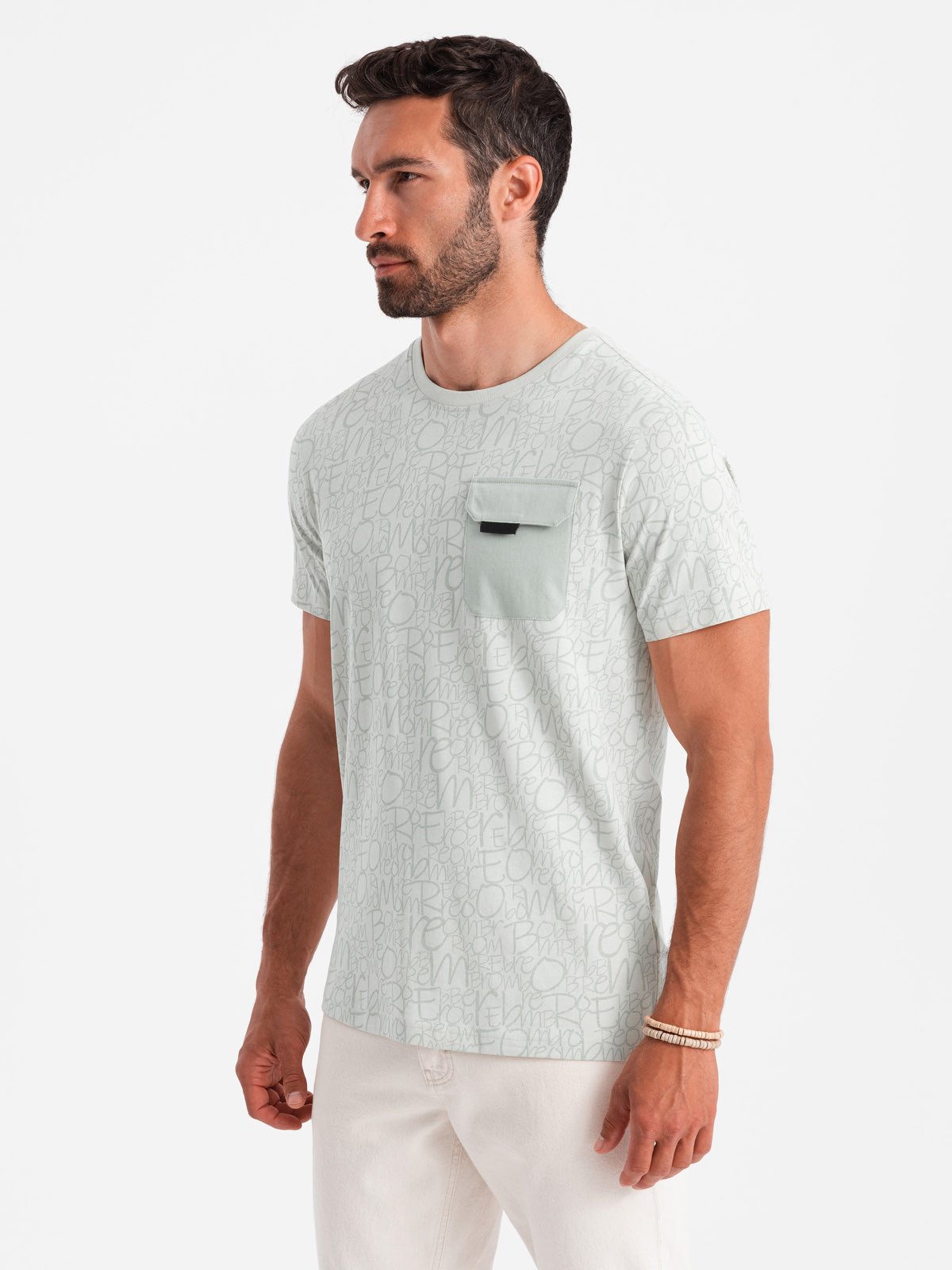 OMBRE Print-Shirt Baumwoll-T-Shirt für Herren mit günstig online kaufen