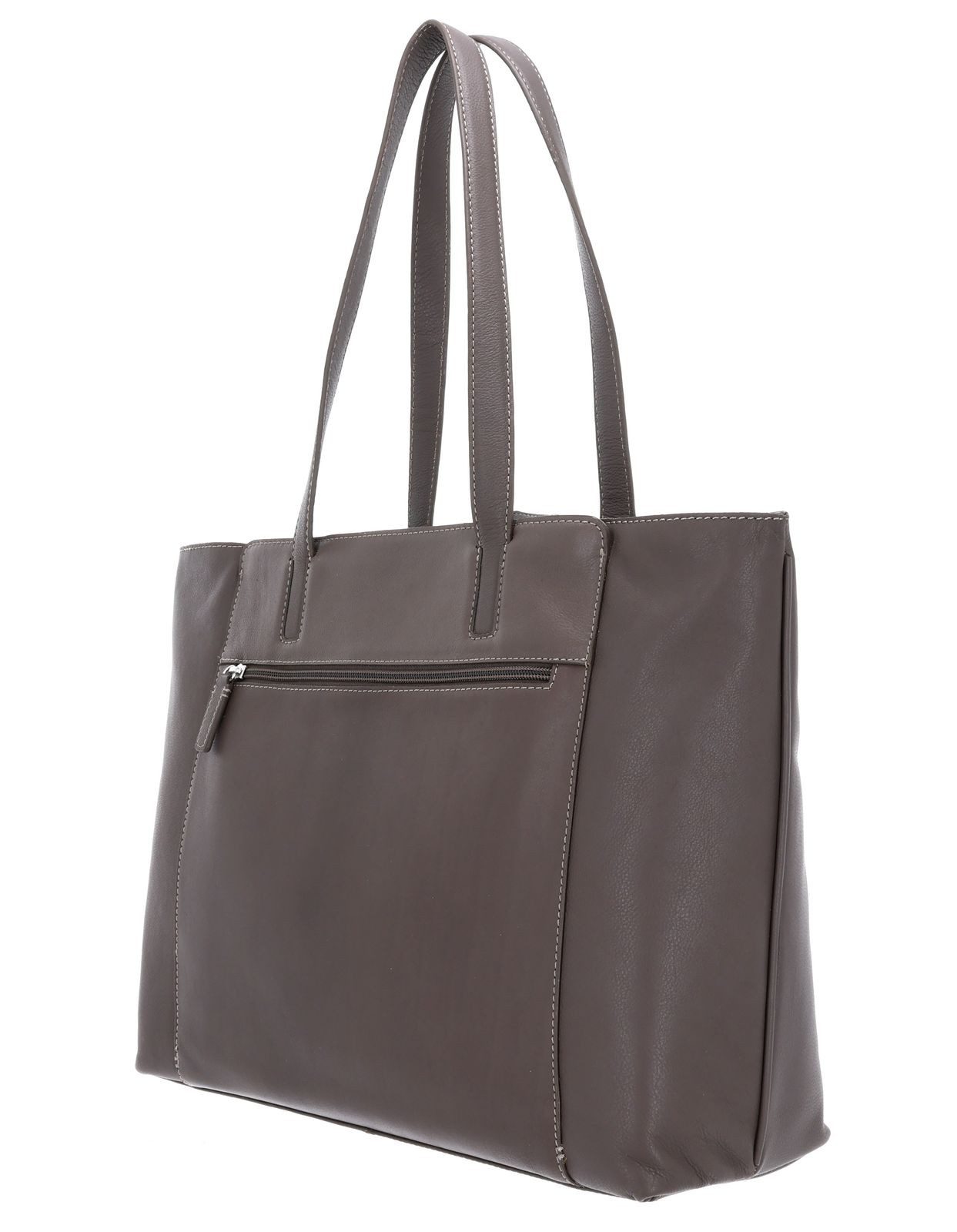 Leonhard Heyden Shopper Business Shopper 3 Fächer 7411 (Set, 2-tlg), aus echtem Rindsleder – Bild 4 von 5