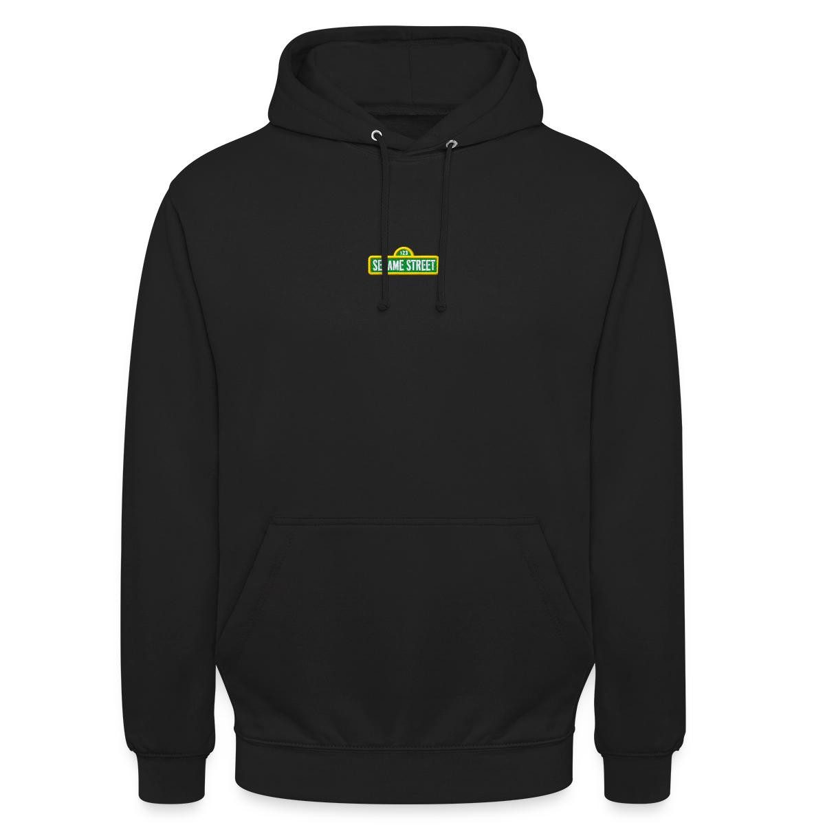 Hoodie Sesamstraße Logo Als Stick Unisex Hoodie
