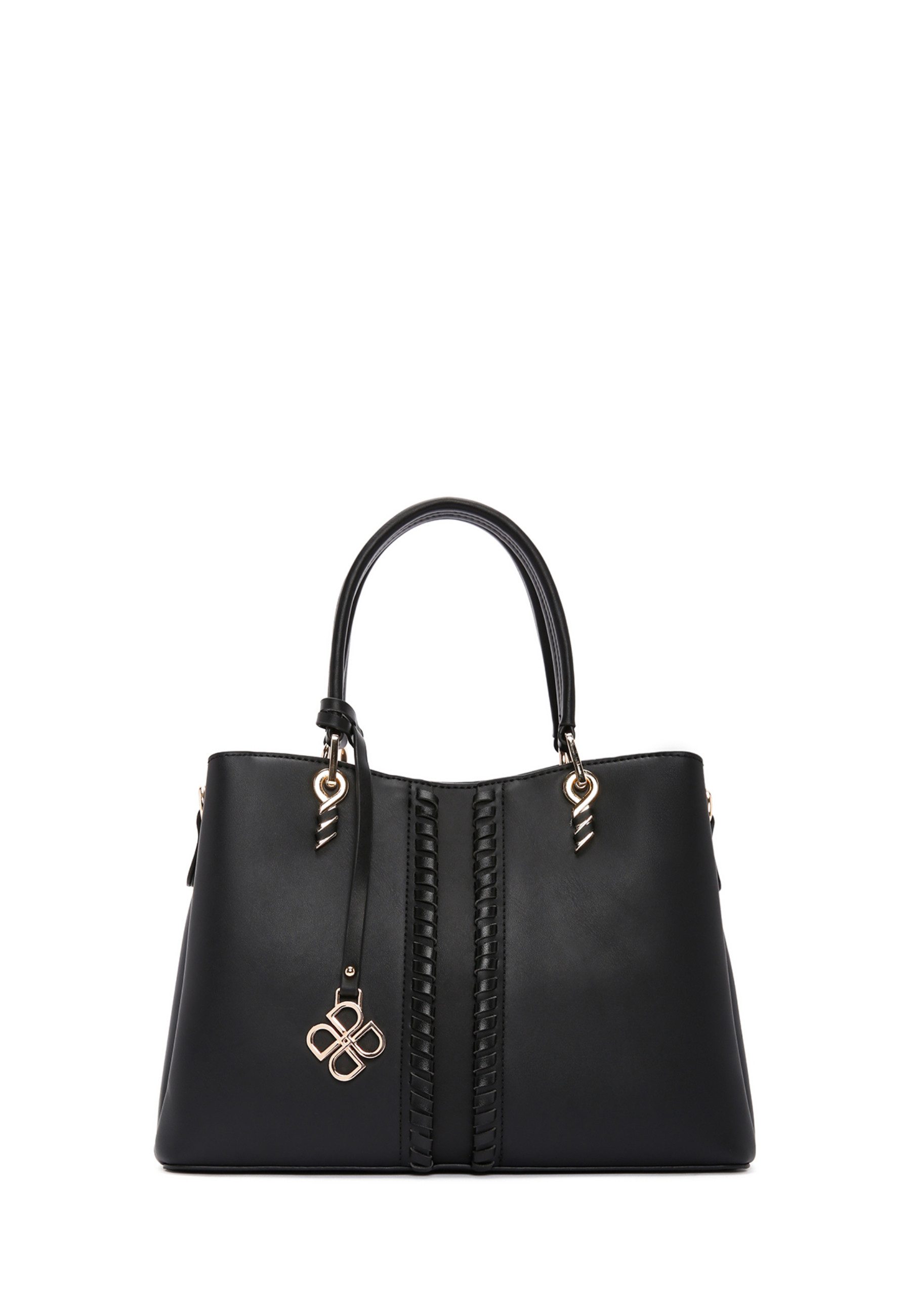 Derimod Umhängetasche Handtasche aus Kunstleder, Kunstleder, Schulterriemen, Mittel