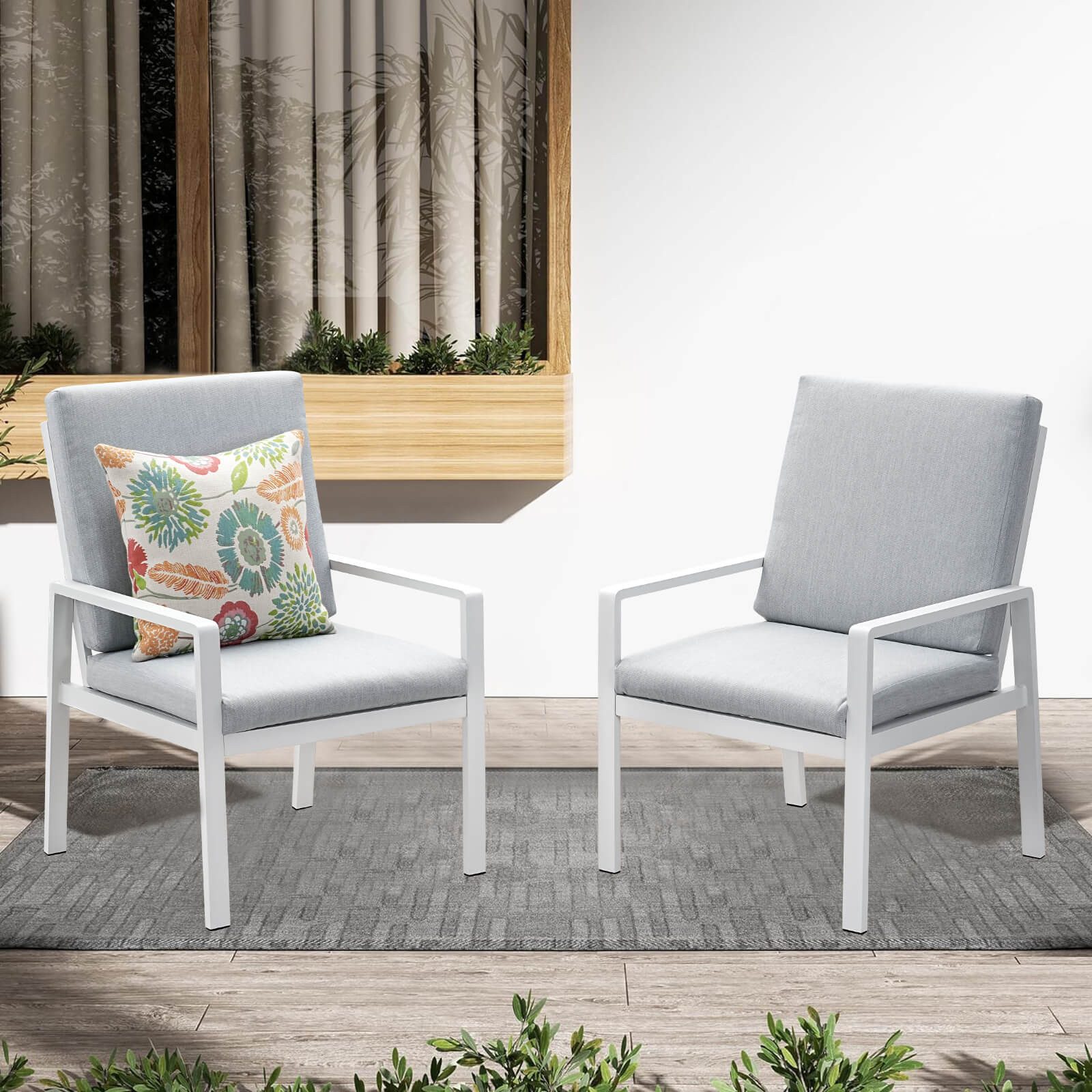 MeXo Gartenlounge-Set Alu Gartenmöbel-Sets, (Aluminium-Gartenlounge, 2-tlg. günstig online kaufen