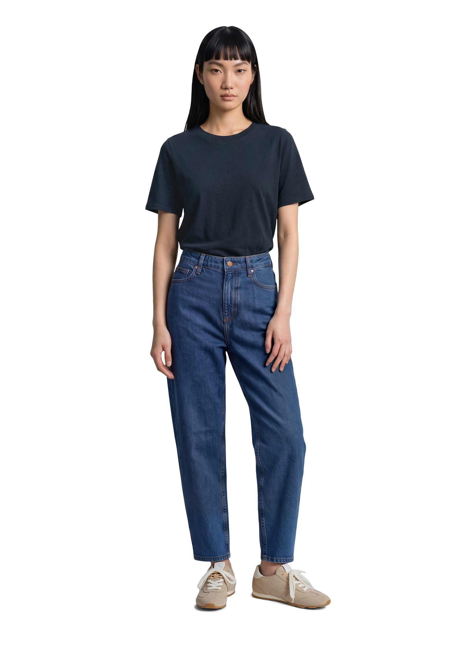 Marc O'Polo DENIM T-Shirt aus softer Bio-Baumwolle – Bild 3 von 3