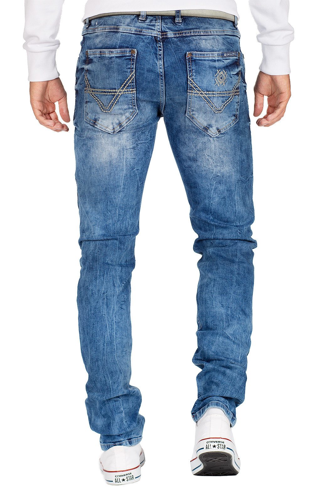 Cipo & Baxx Slim-fit-Jeans Casual Hose günstig online kaufen