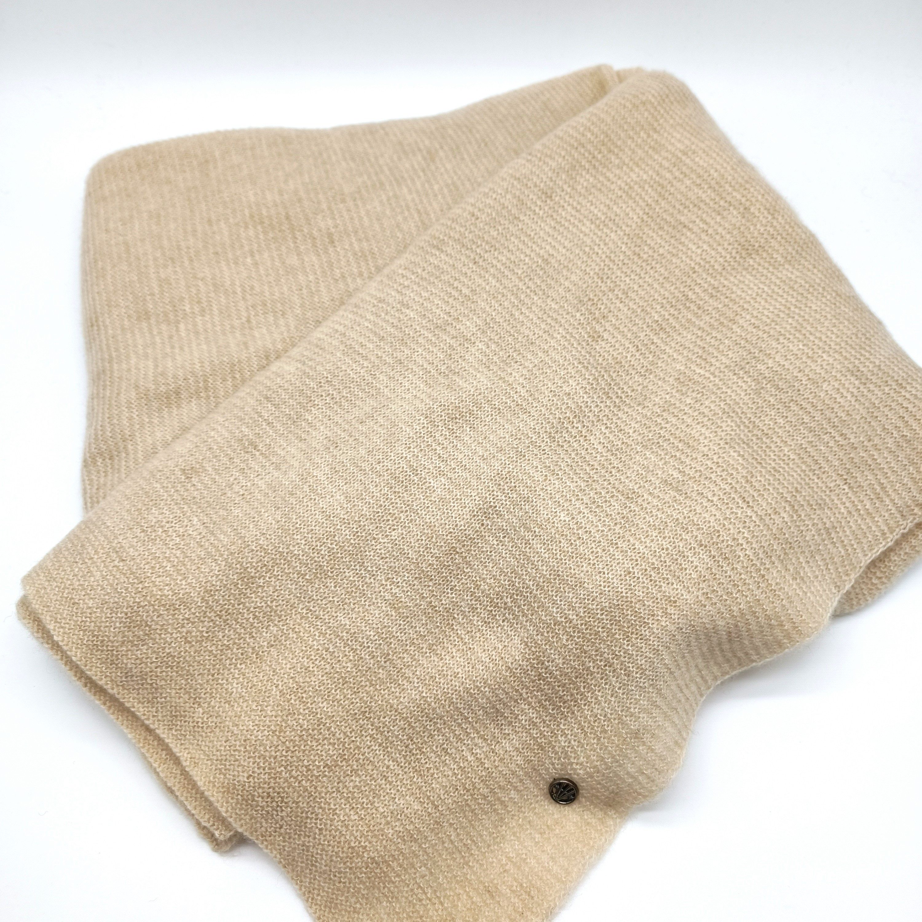 Loevenich Strickmütze Cashmere Stola beige mel.