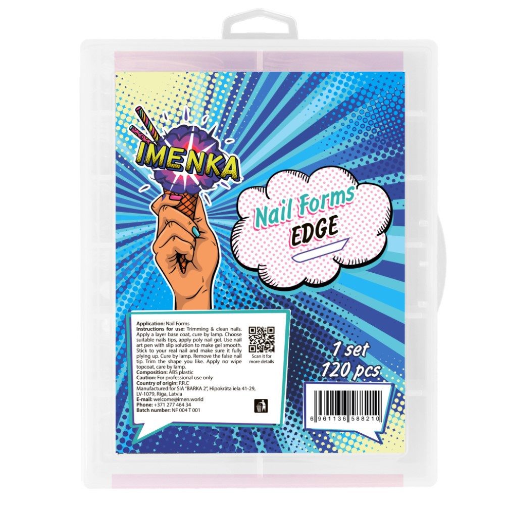 Imenka Nageldesign Zubehör Nail Forms "Edge"