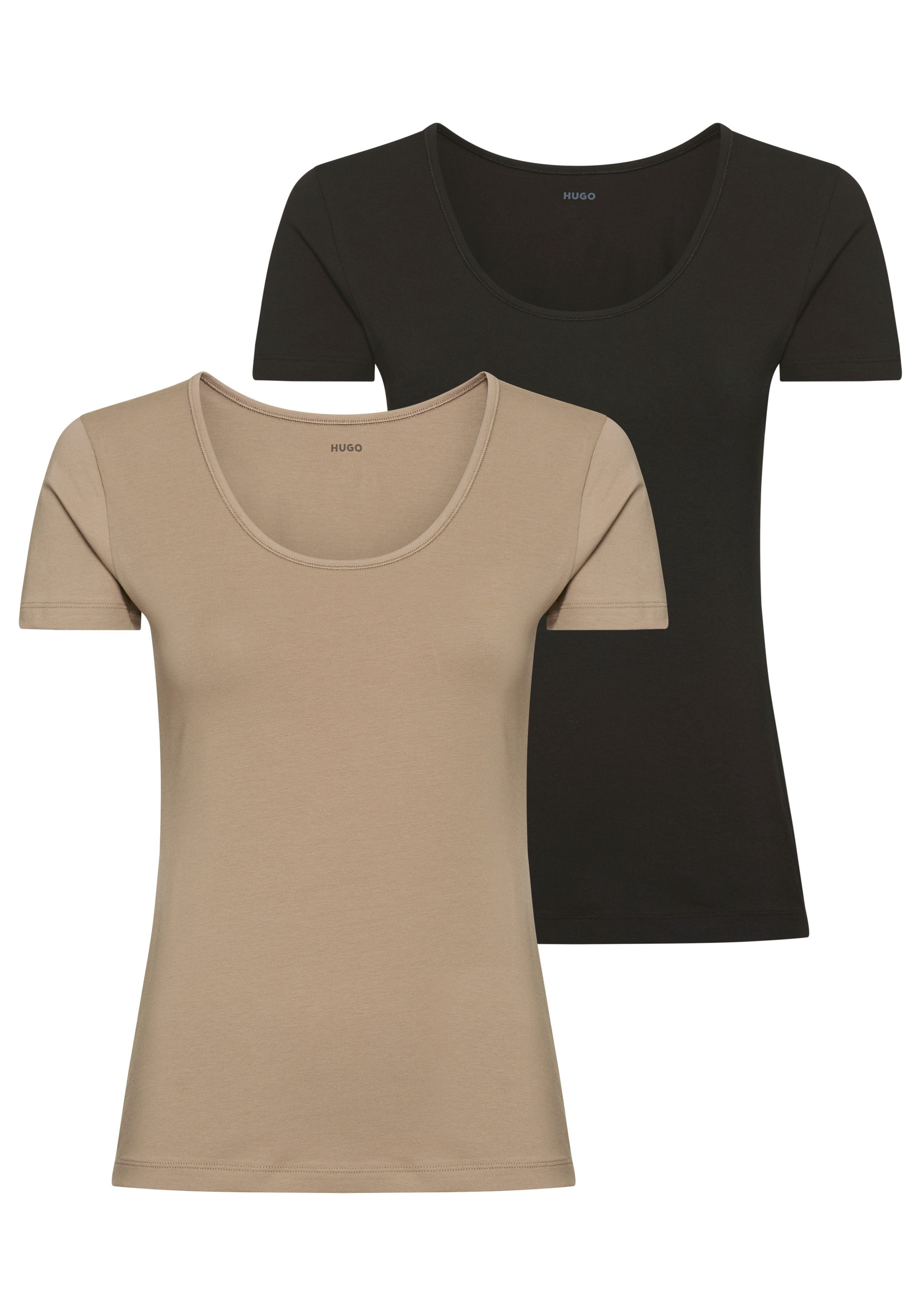 HUGO T-Shirt TWIN (Packung, 2-tlg., 2er-Pack) günstig online kaufen