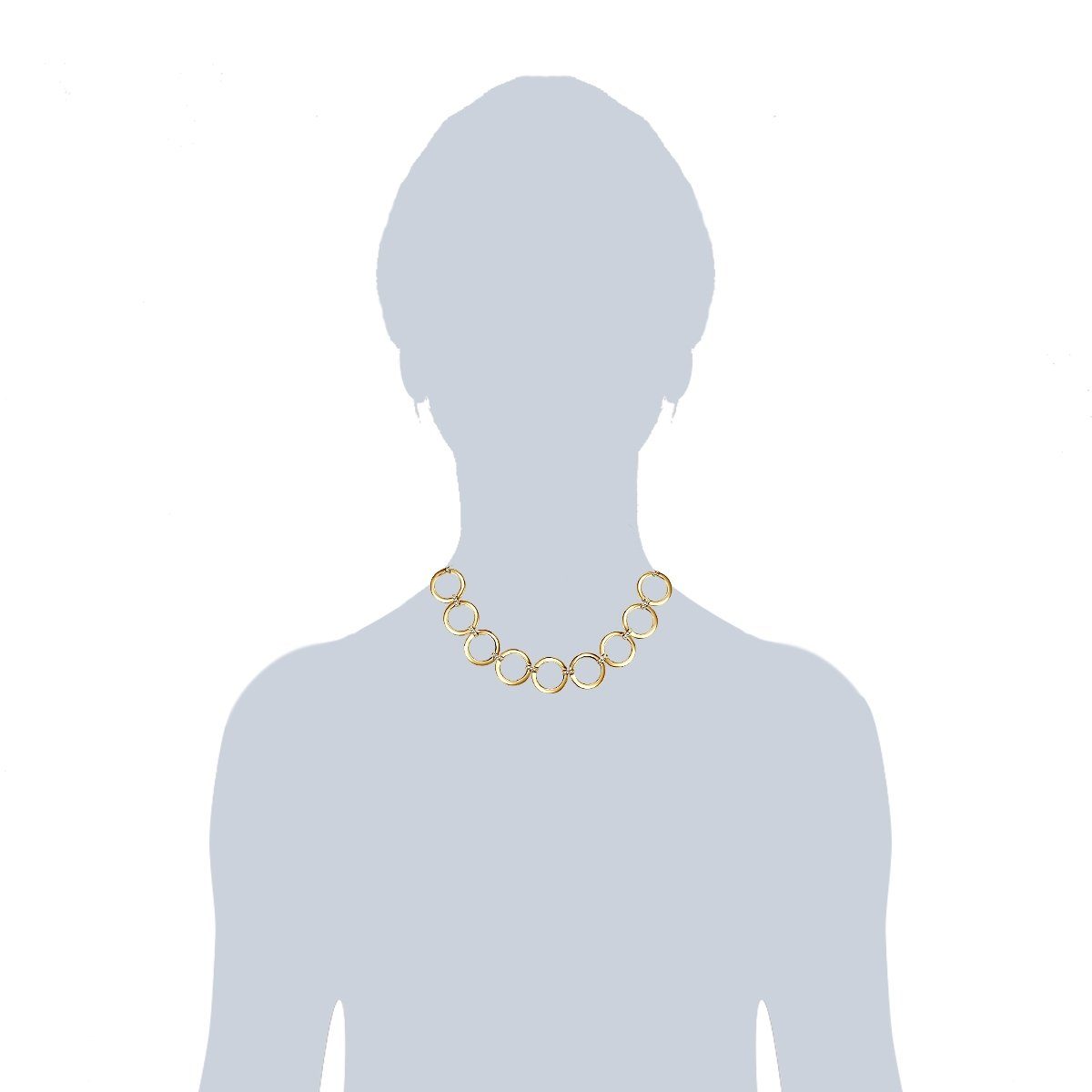 Lulu & Jane Collier gelbgold, Metall-Legierung günstig online kaufen