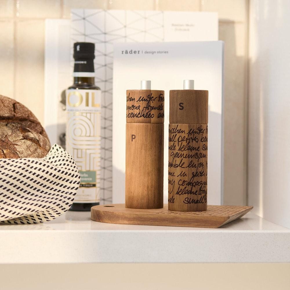 Räder Gewürzmühle Design Salzmühle Häppchenweise