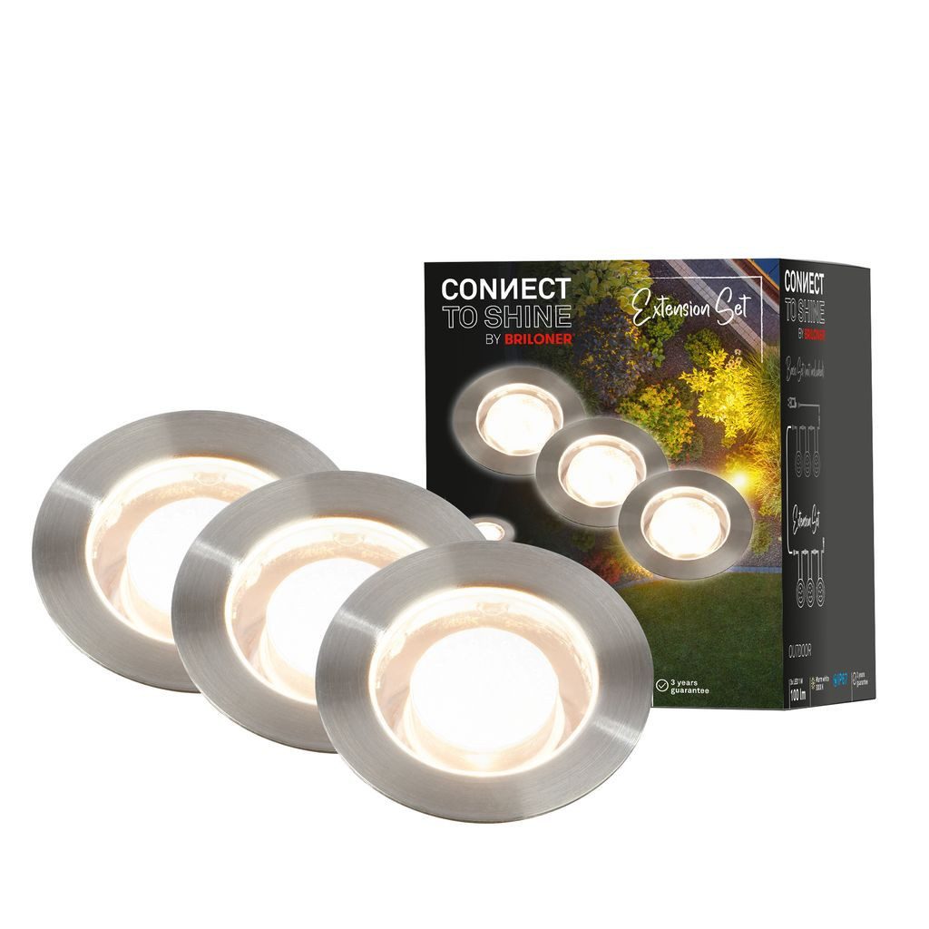 Briloner Leuchten LED Einbaustrahler 3917032, LED fest integriert, 2700K - Extra-Warmweiß