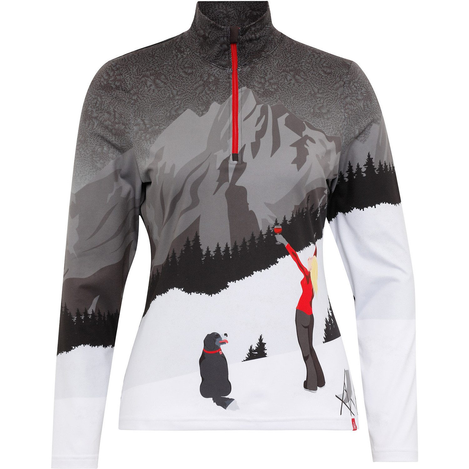 Krimson Klover Langarmshirt Langarmshirt W POWDER HOUND BASELAYER TOP günstig online kaufen