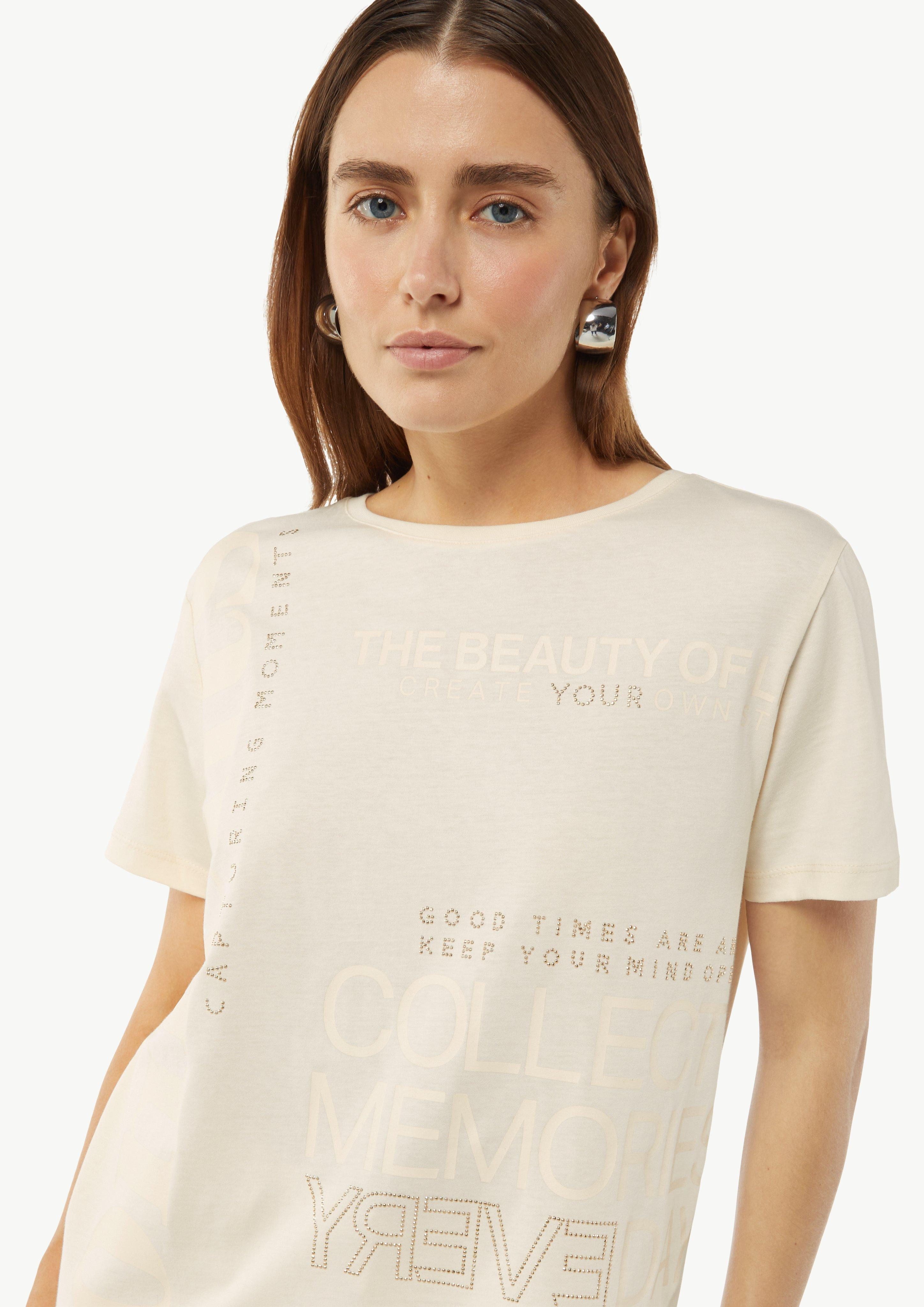 comma casual identity Kurzarmshirt Modisches T-Shirt günstig online kaufen