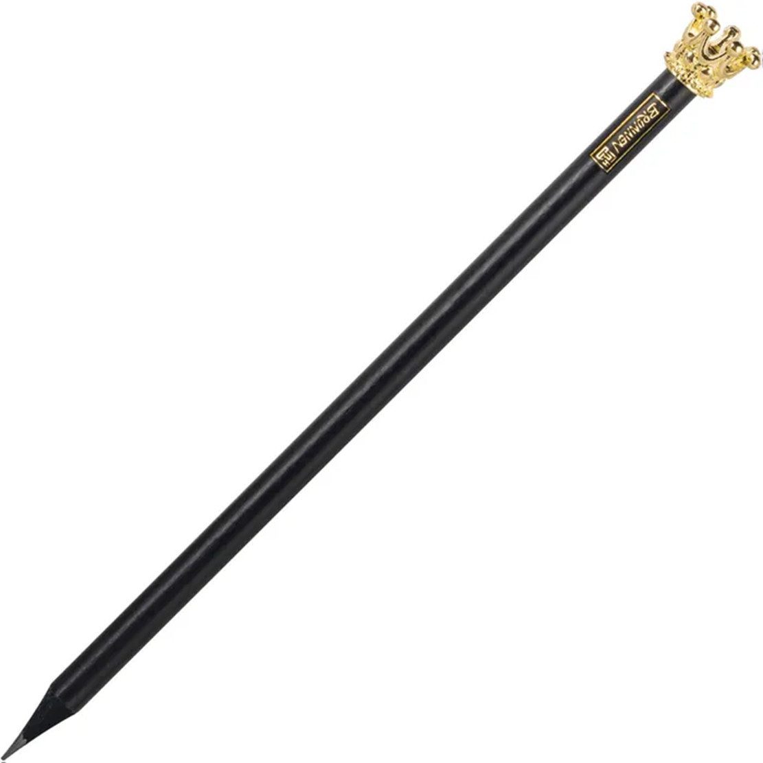BRUNNEN Bleistift Bleistift Brunnen Krone Colour Code HB - Premium Schreibgerät mit gold