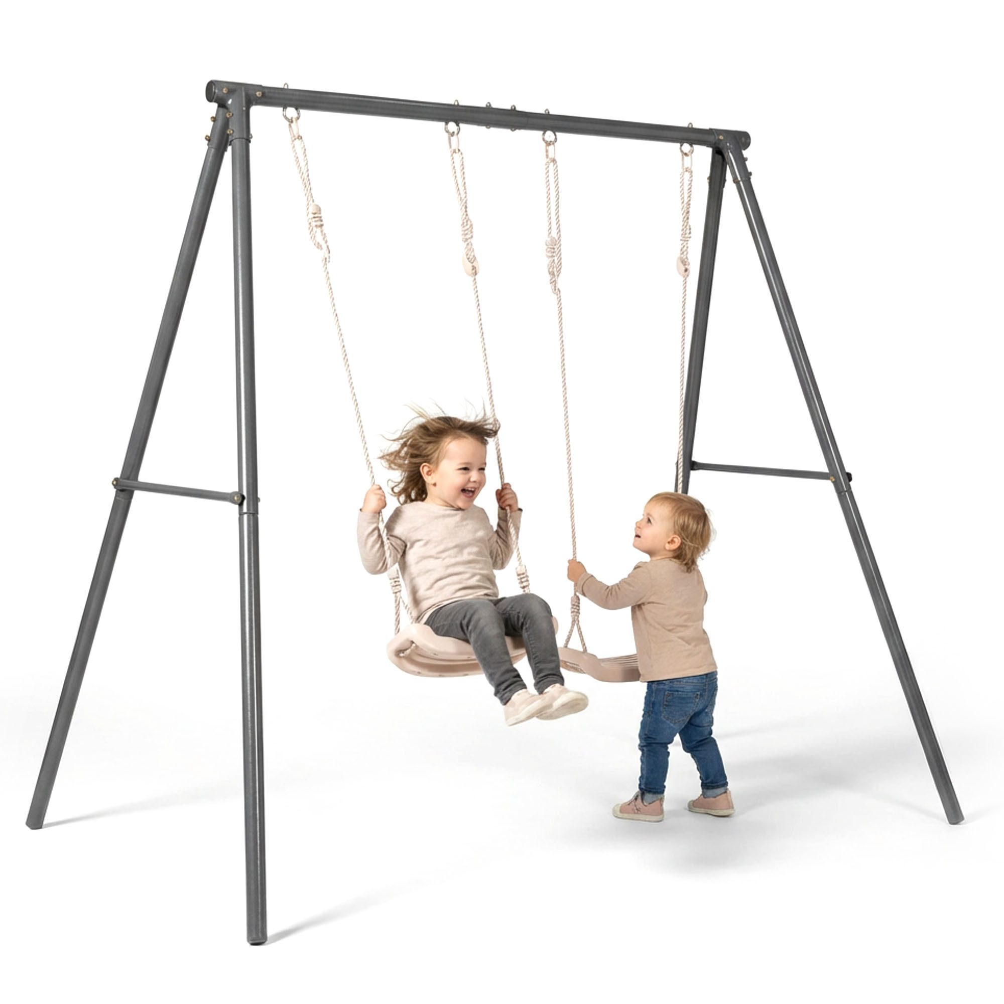 HyperMotion Babyschaukel Mamabrum Baby Gym Holz Spielbogen Ozean Montessori mit Anhängern