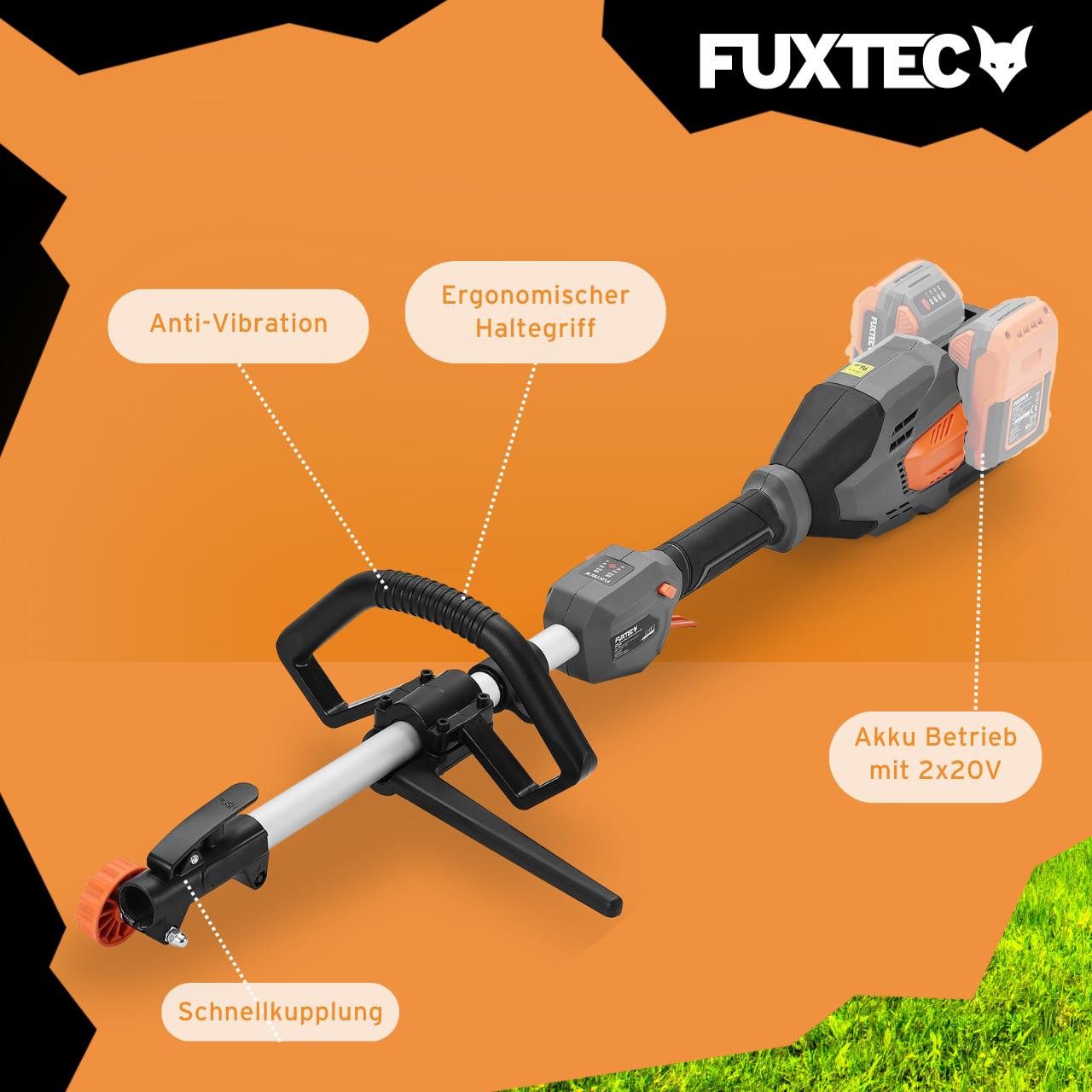 FUXTEC Akku-Multifunktionswerkzeug FX-E2MTB