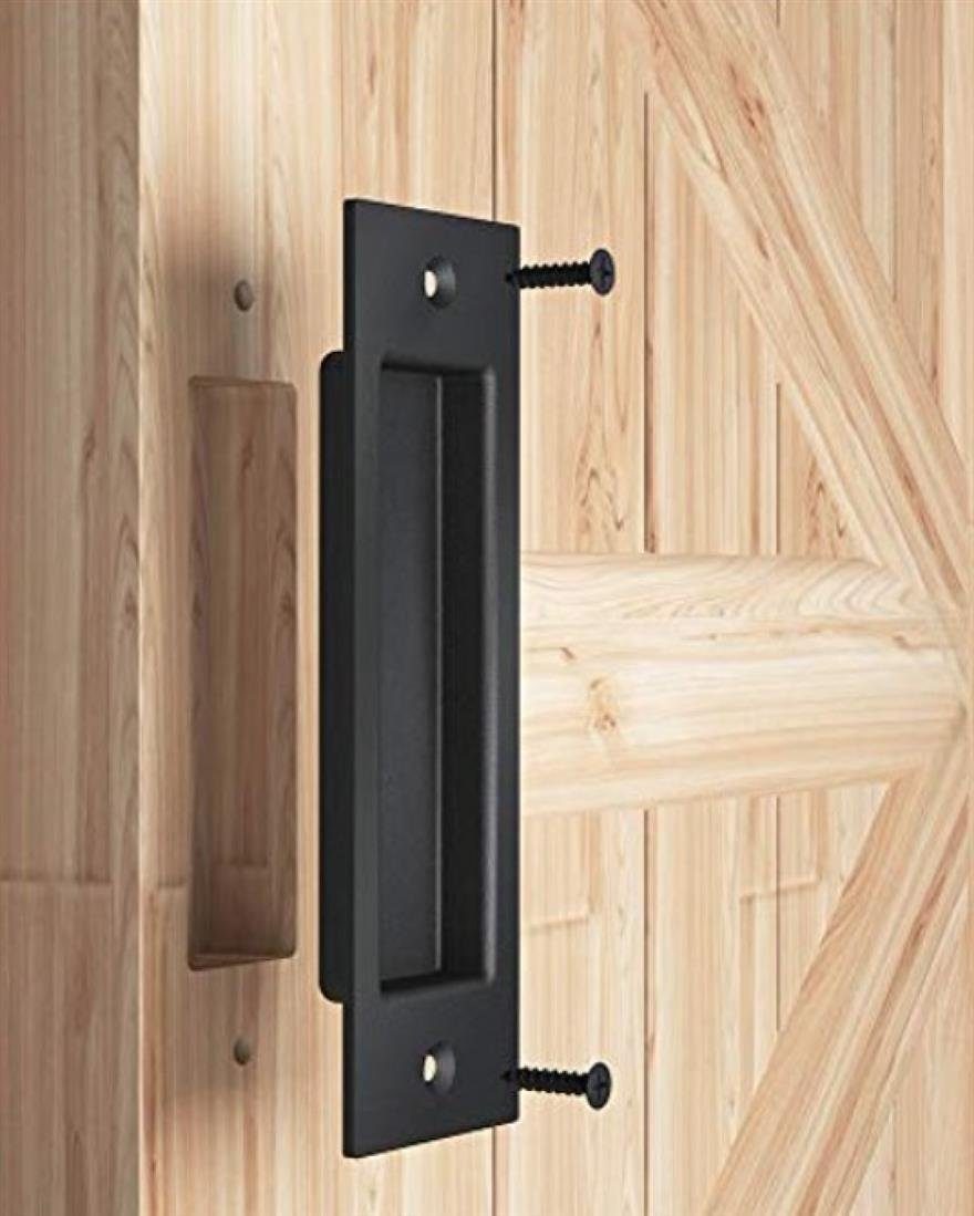 BAYLI Möbelgriff 2er Set - Schiebetürmuschel [schwarz-matt] - Muschelgriff günstig online kaufen