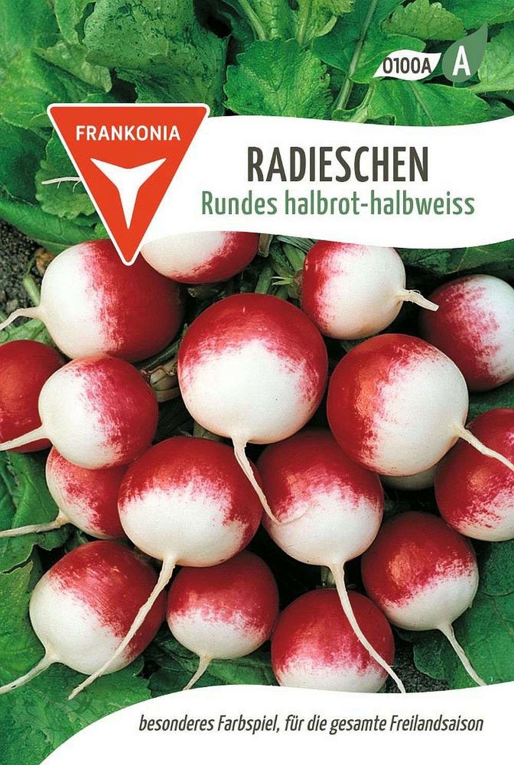 FRANKONIA Gemüsesamen Radies, Rundes halbrot-halbweiss Radieschen-Samen Sam günstig online kaufen