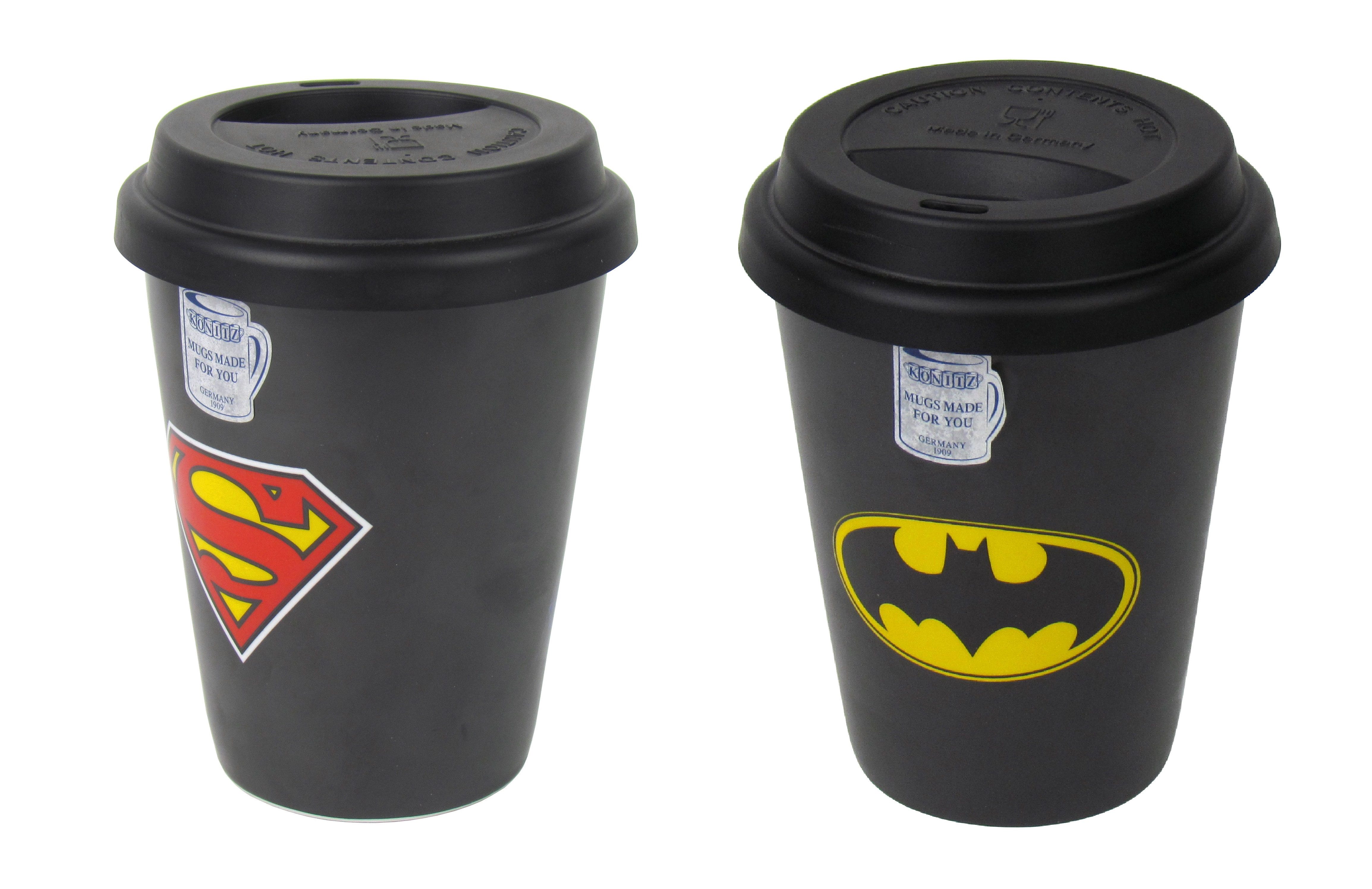 Könitz Термокружка Kaffee-Becher to go aus Porzellan, Mug to go, spülmaschinengeeignet