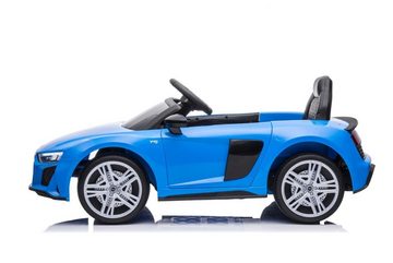 Elektro-Kinderauto Audi R8 12V zwei Motoren + FB + LED + EVA blau