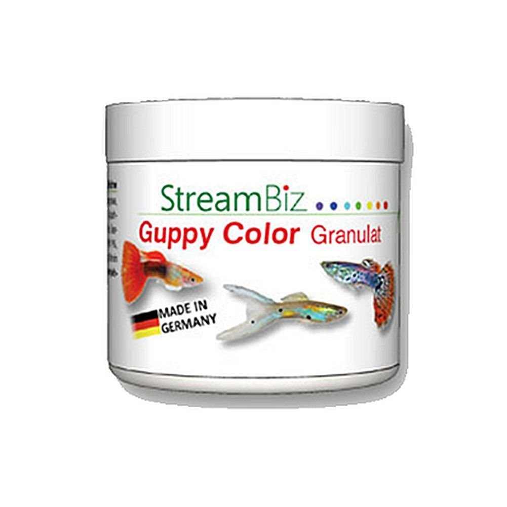 Aquariendeko StreamBiz Guppy Color Granulat 40 g Guppyfutter