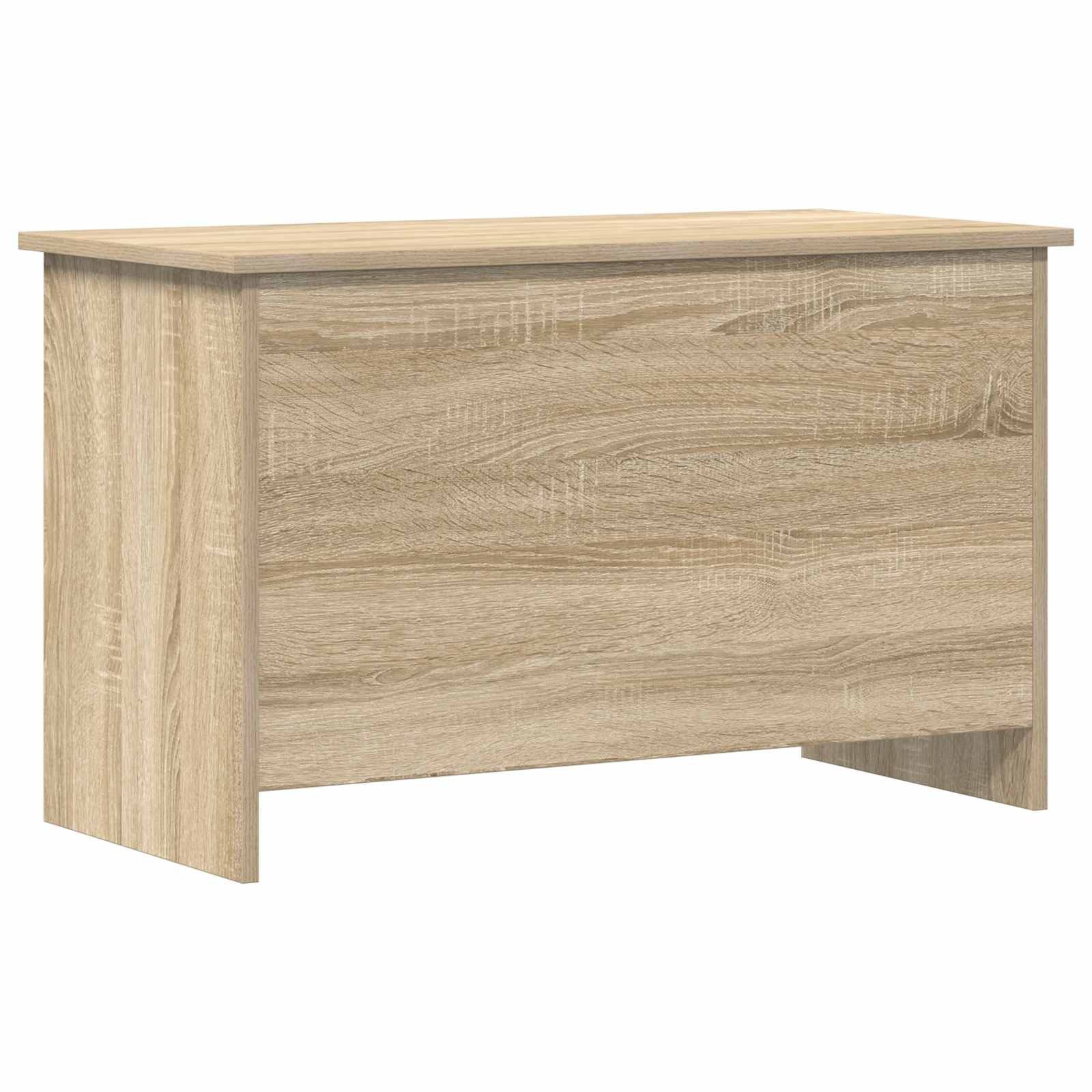 vidaXL Aufbewahrungsbox Aufbewahrungstruhe Sonoma-Eiche 80 x 40 x 50 cm Holzwerkstoff (1 St), Aufbewahrungstruhe Sonoma-Eiche 80 x 40 x 50 cm Holzwerkstoff