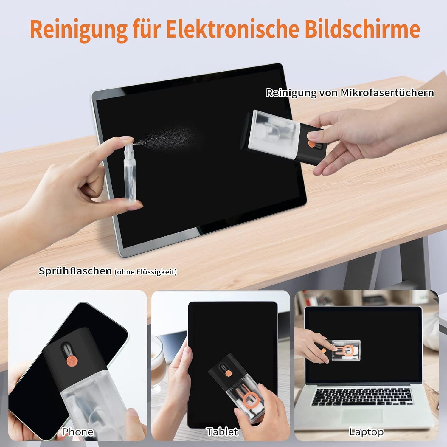 ULTRICS Staubreinigungsgel 2er Pack - Wiederverwendbarer Reiniger Für Tastaturen & Elektronik