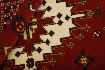 Orientteppich Shiraz 88x129 Handgeknüpfter Orientteppich / Perserteppich, Nain Trading, rechteckig, Höhe: 10 mm