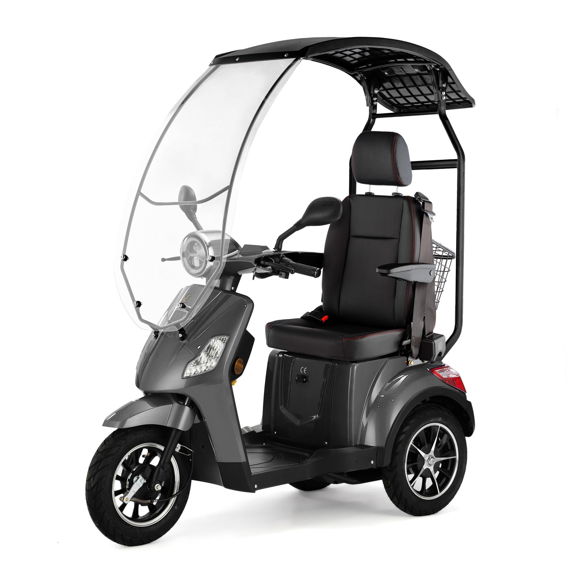 Veleco Elektromobil Draco mit Kapitänssitz und Dach - Lithium Akku - Kopfstütze, 800,00 W, 12,00 km/h, Kapitänssitz mit hoher Rückenlehne - Herausnehmbarer Lithium Akku