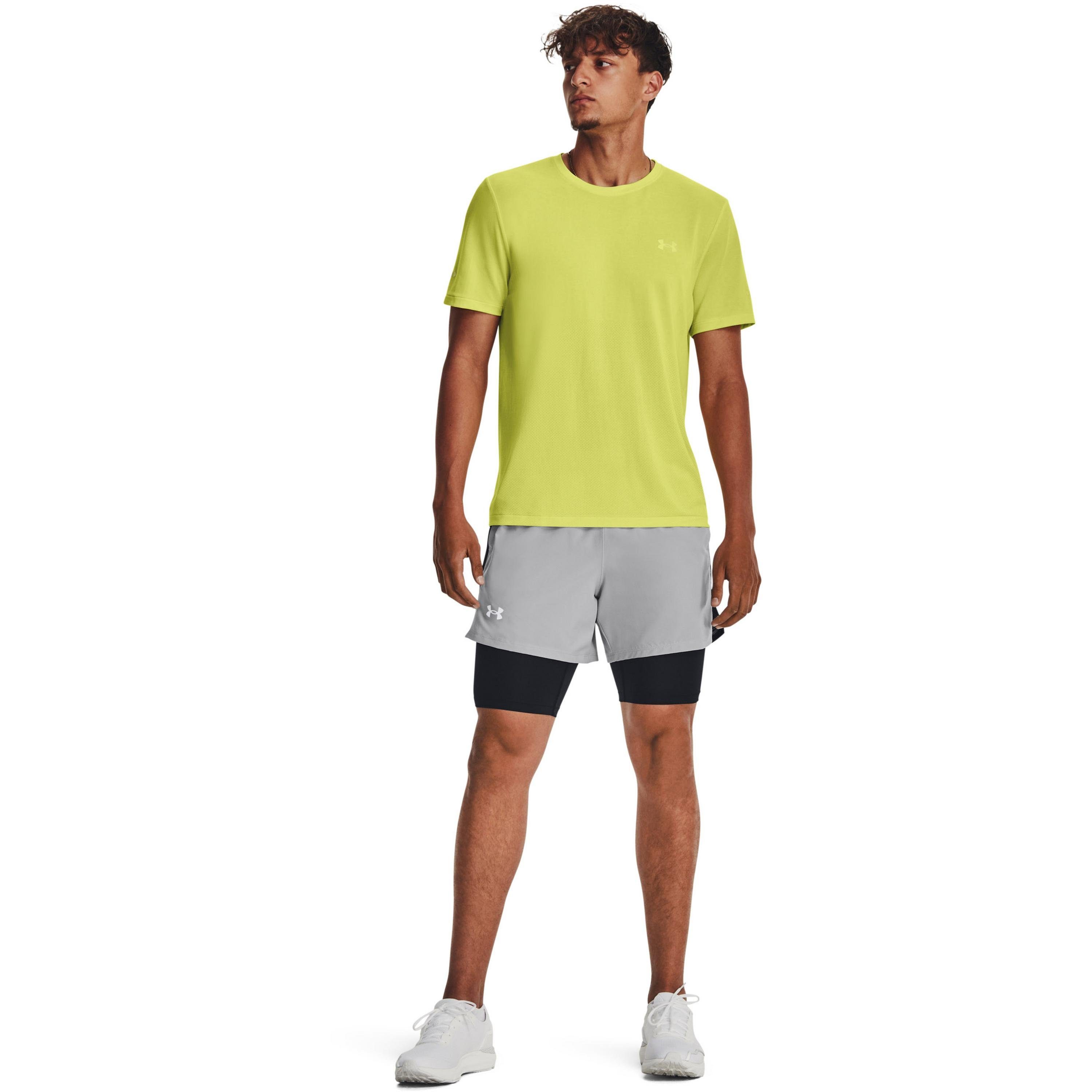 Under Armour® Funktionsshirt SEAMLESS STRIDE yellow lime