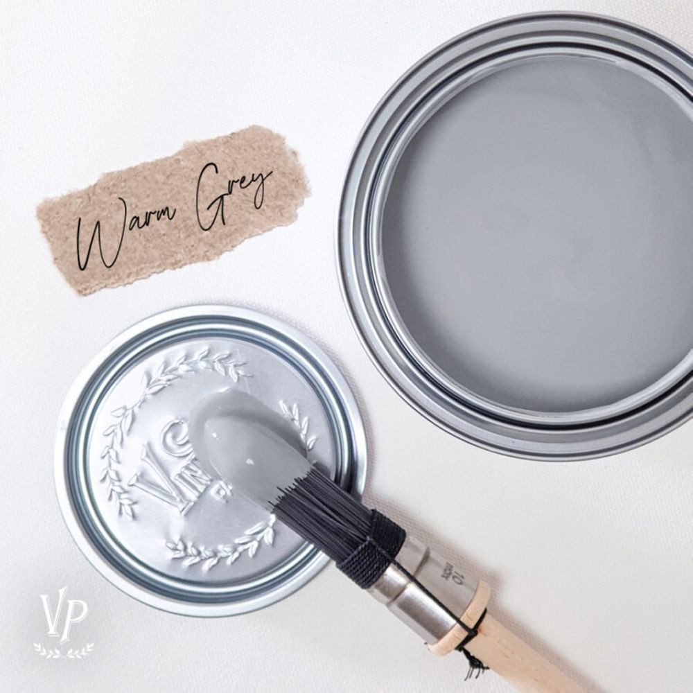 Vintage Paint Kreidefarbe Kreidefarbe Mat Natural Vintage Paint 100ml/700ml Möbelfarbe Öko Label, inkl. original Holzspatel - Geruchsarm EU Ecolabel Schadstoffarm