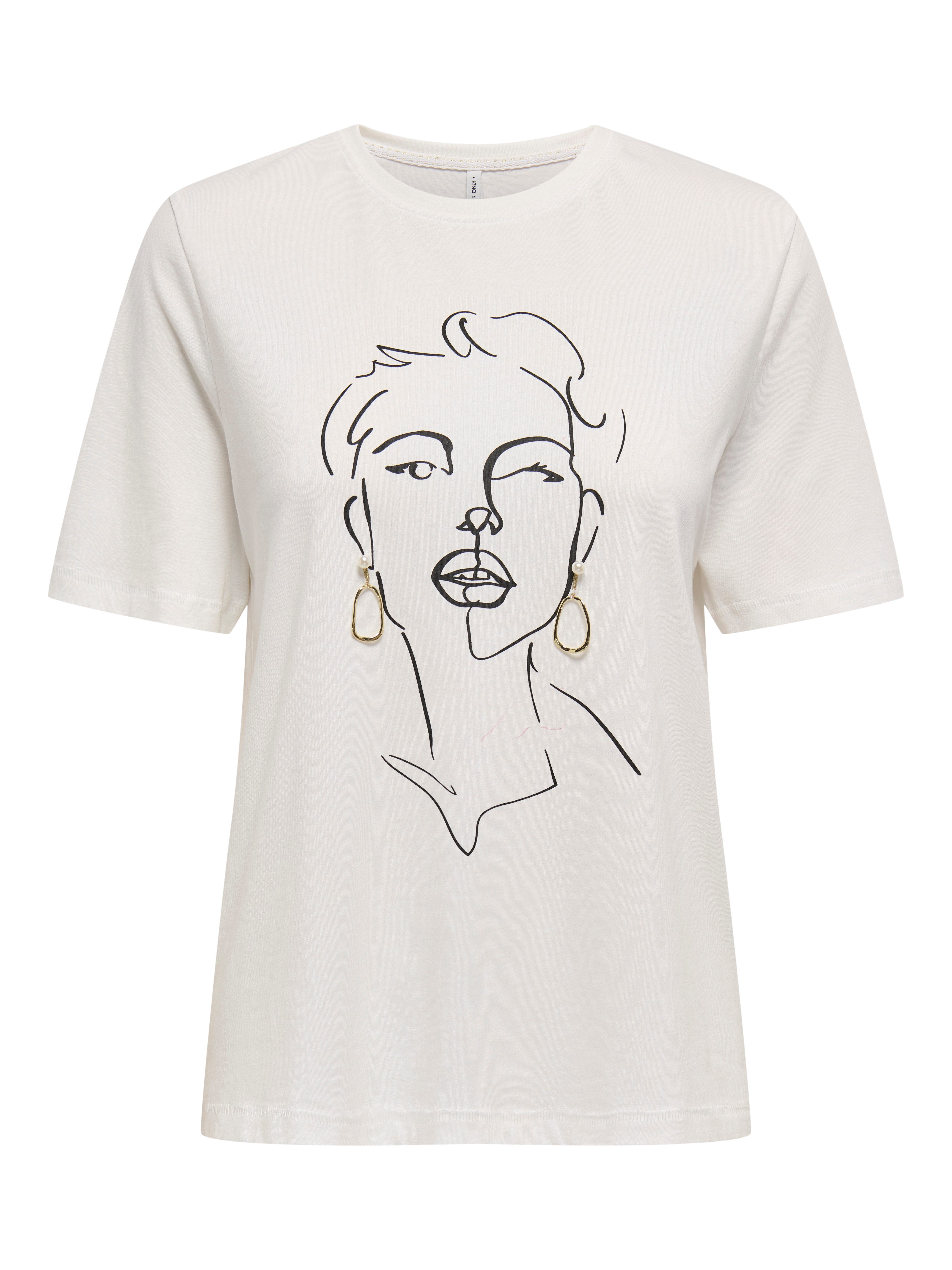 ONLY Kurzarmshirt ONLVIOLET LIFE S/S BOXY günstig online kaufen