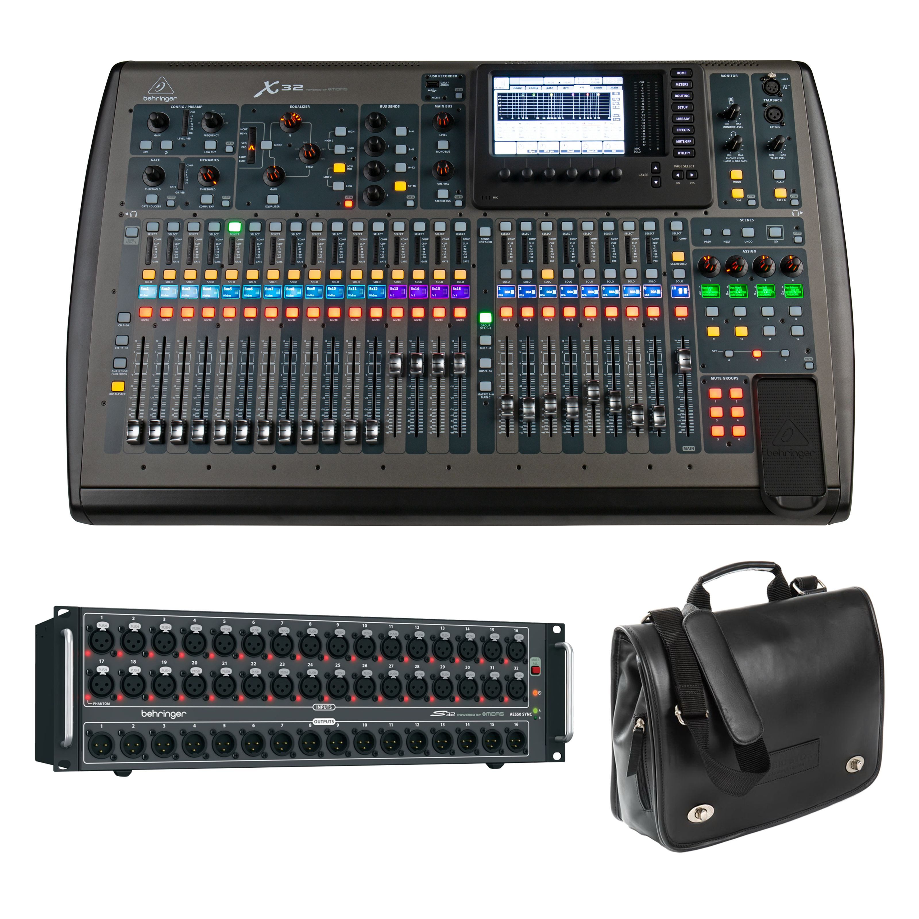 Behringer Mischpult, (Studio Mischpulte, Digitale Studio Mischpulte), X32 + S32 - Set
