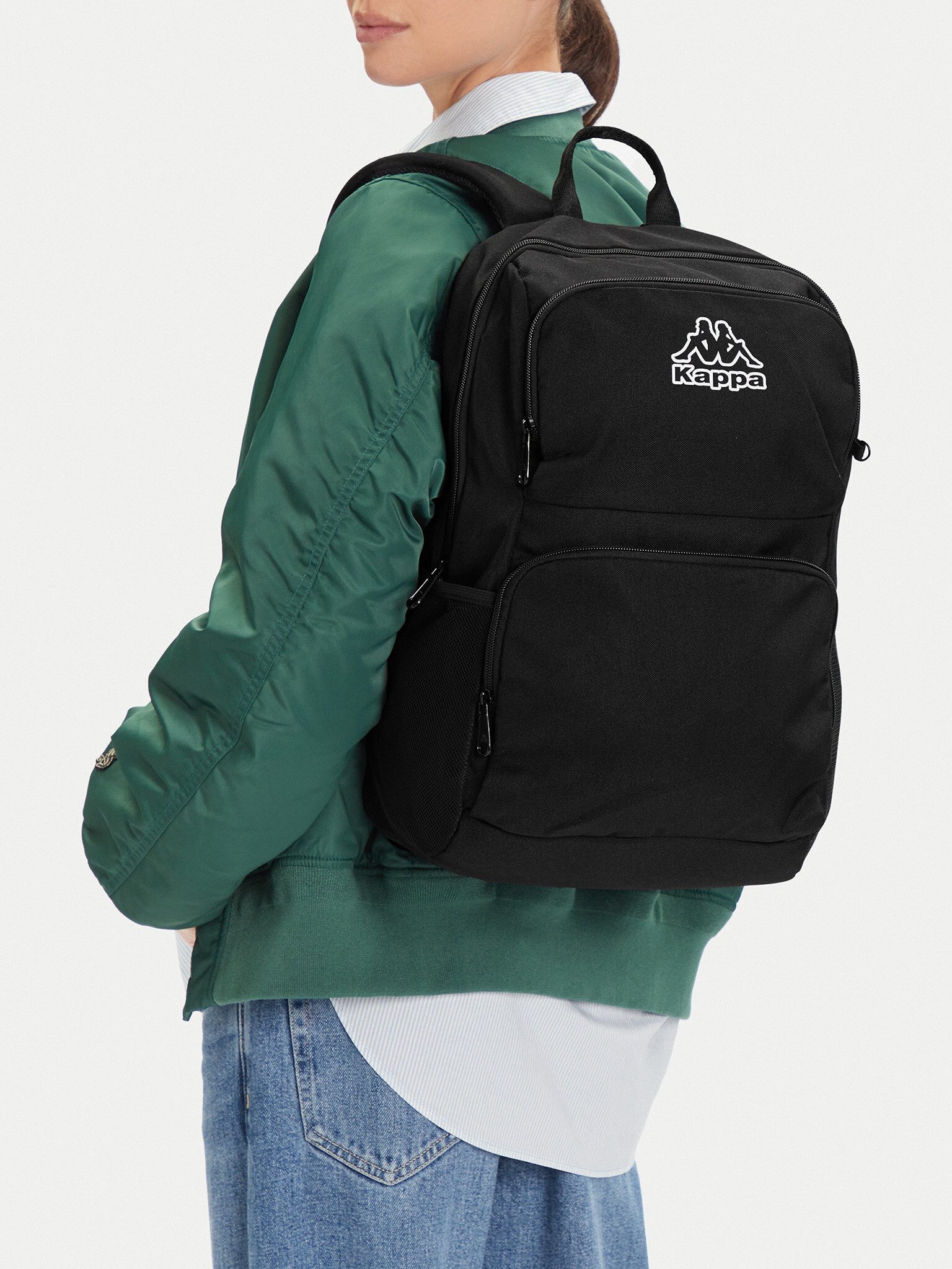 Kappa Freizeitrucksack Kappa Unisex Rucksack Schwarz C-KPA-RH-001-08