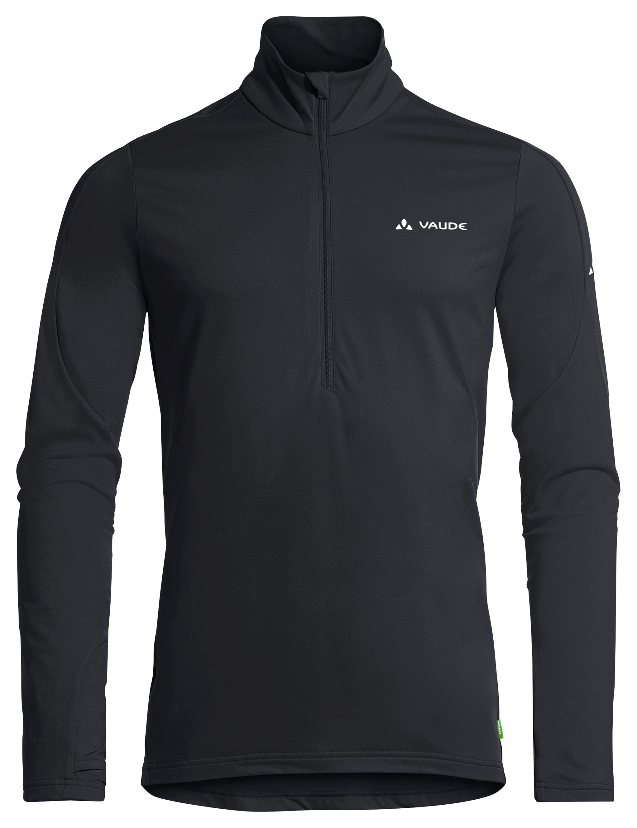 VAUDE Langarmshirt MEN'S LIVIGNO HALFZIP II elastische Verarbeitung, leichtes Material, aus Polyester und Elasthan