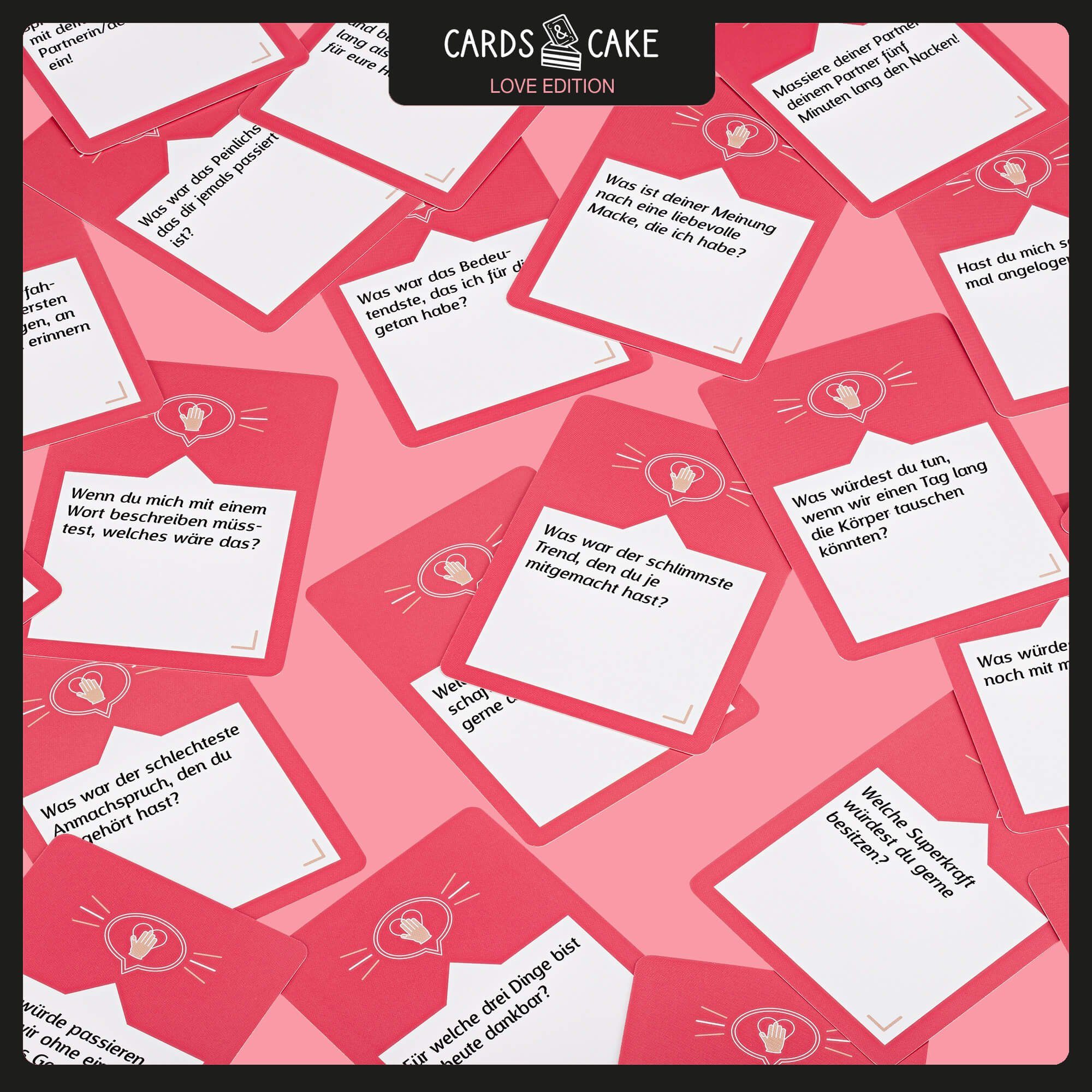 Paar Spiel, Partner, & dich CARDS Paare, Kartenspiel liebe Ich CAKE Geschenk Geschenke, für Jahrestag für zum