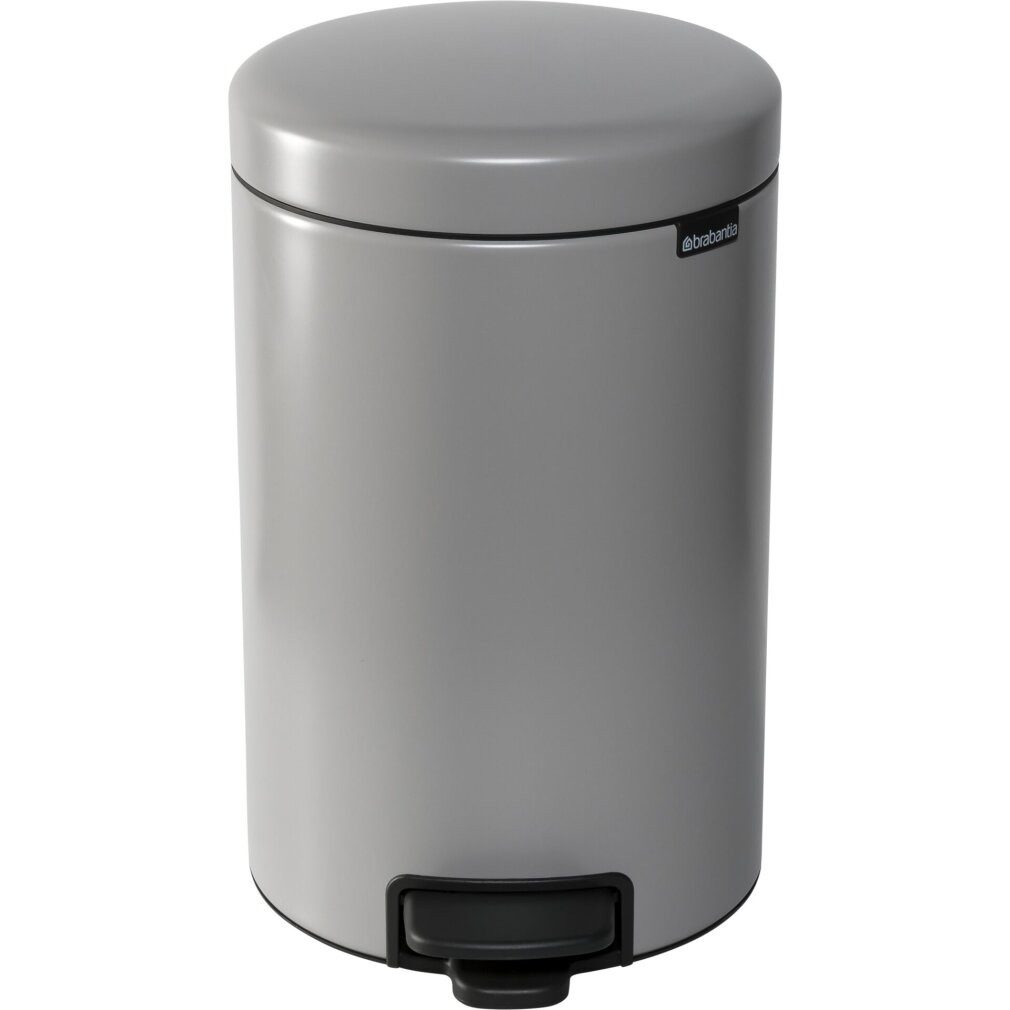 Brabantia Mülltrennsystem Treteimer Newicon 12 L Soft Grey