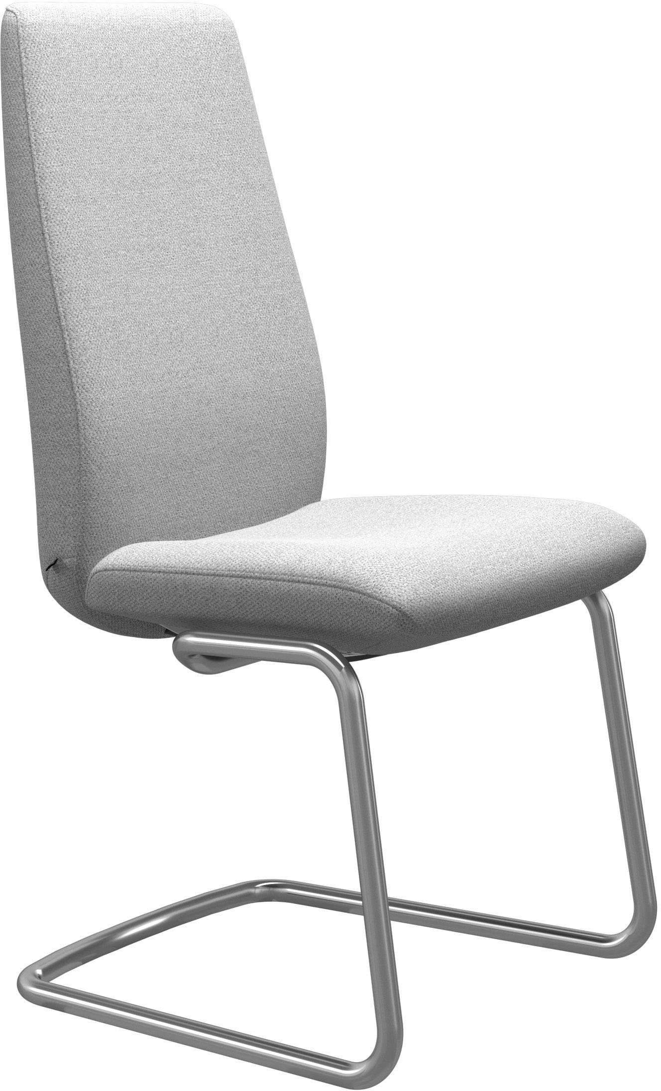 High in Stahl Stressless® aus L, Back, Polsterstuhl Größe mit Laurel, matt Beinen Schwarz